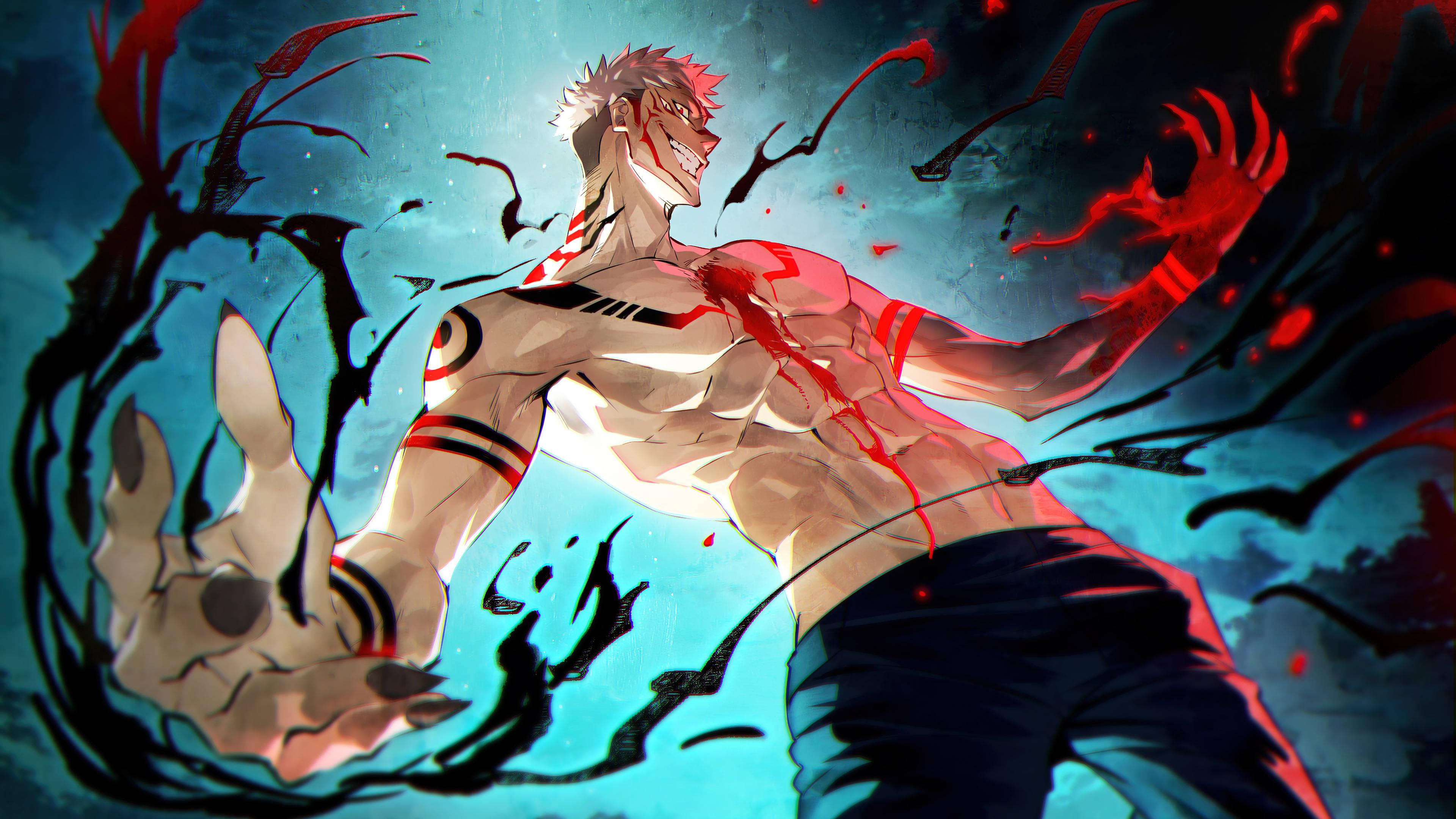 Sukuna Digital Painting