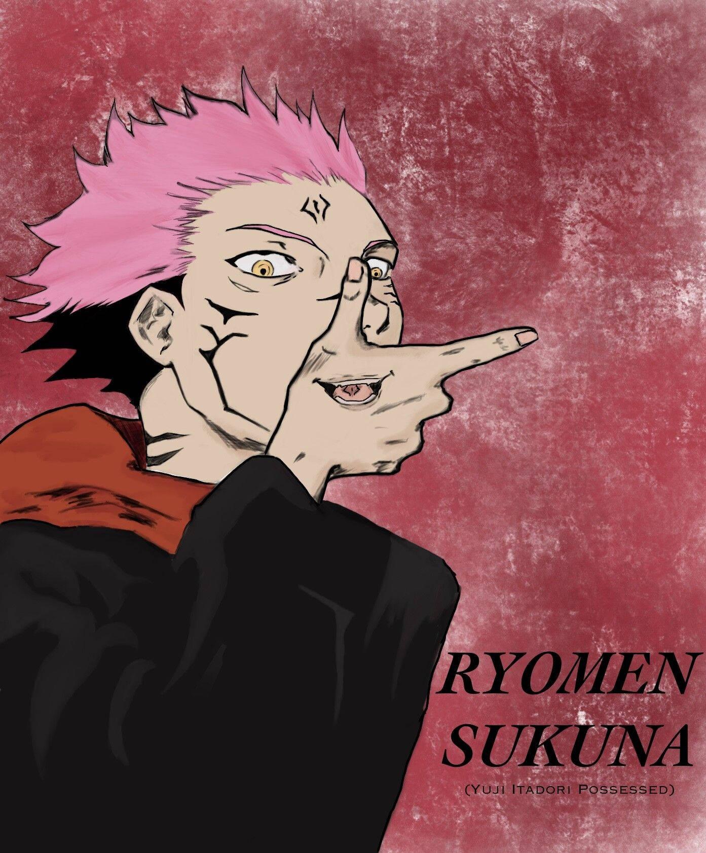 Sukuna Rendered Art