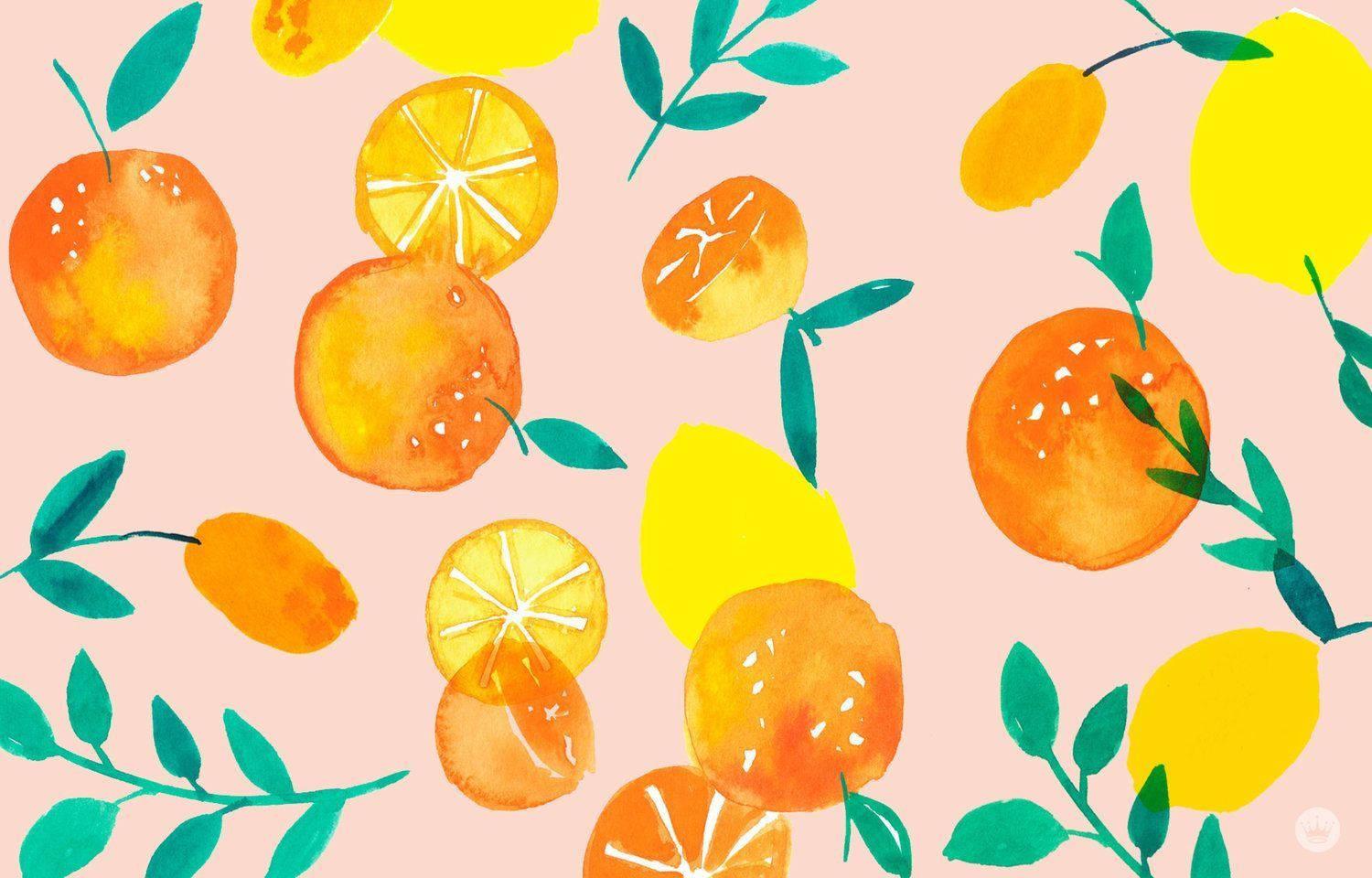 Summer Aesthetic Orange And Lemon — 1500x960 wallpaper