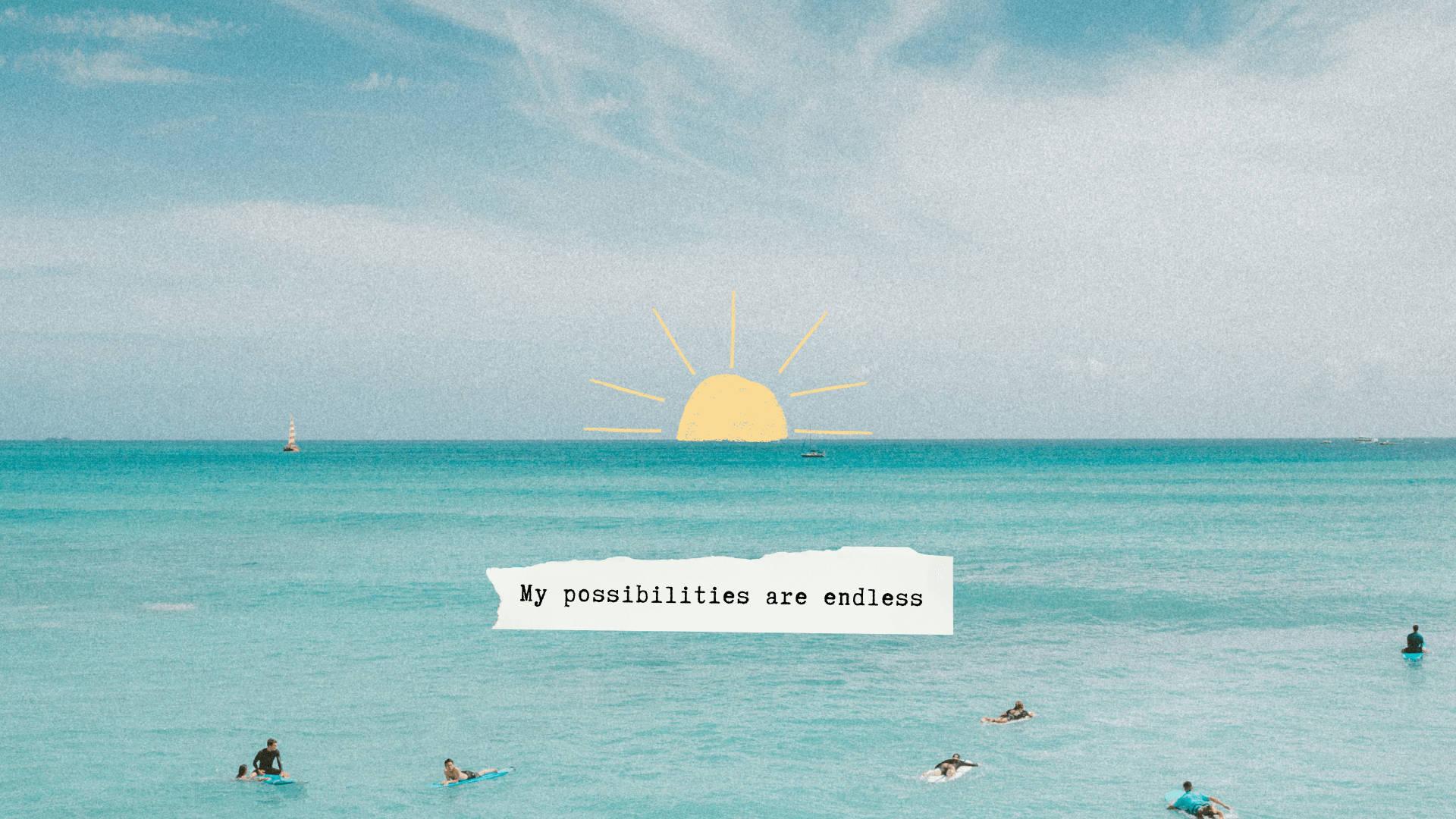 Summer Motivational Aesthetic Desktop — 1920x1080 wallpaper