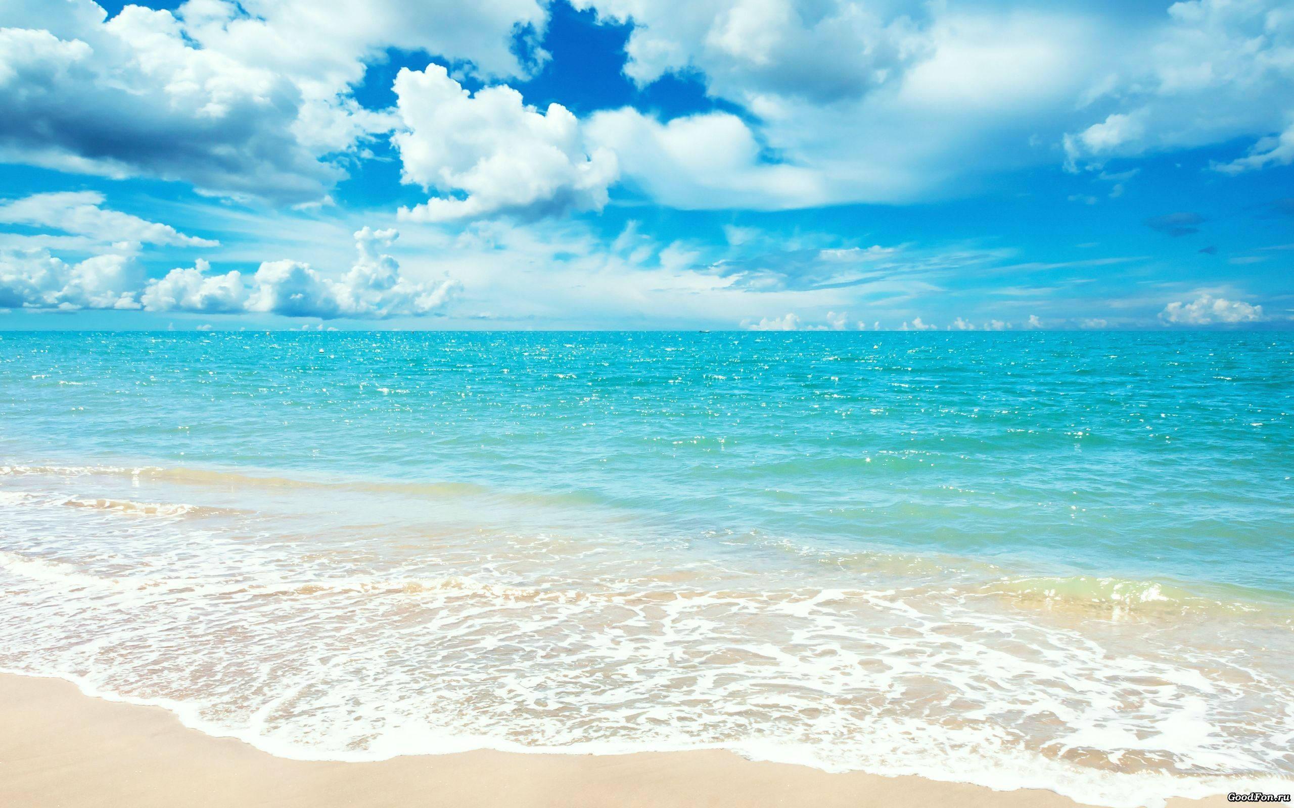 Sun setting on an endless summer — 2560x1600 wallpaper