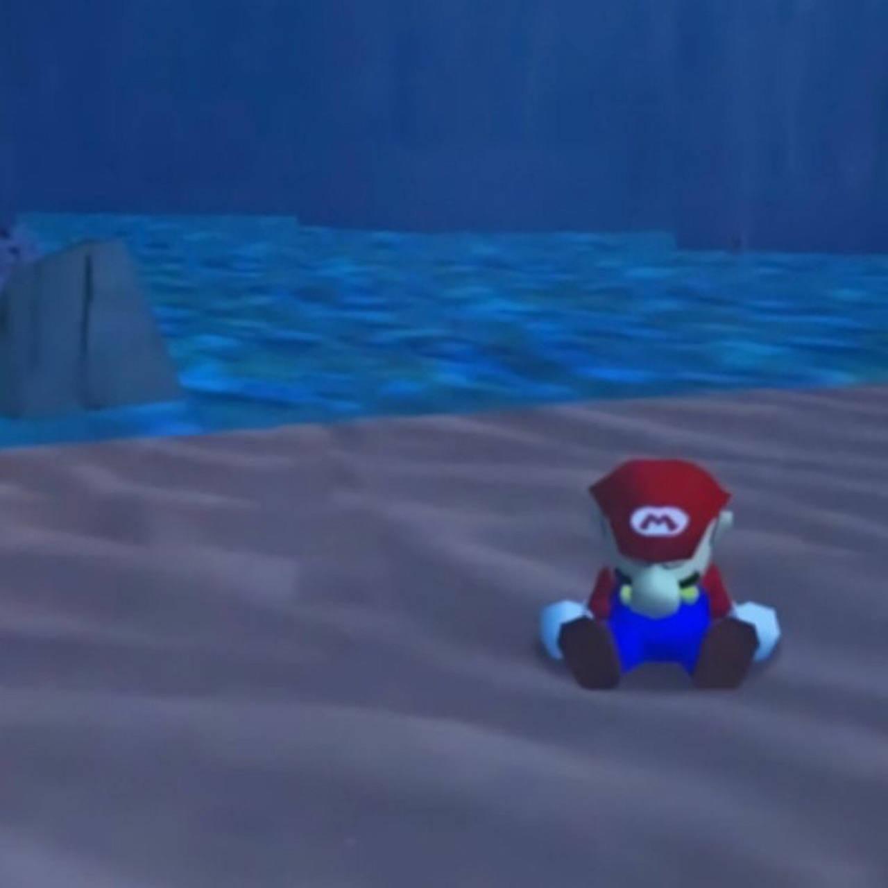 Super Mario Sad PPF — 1280x1280 wallpaper