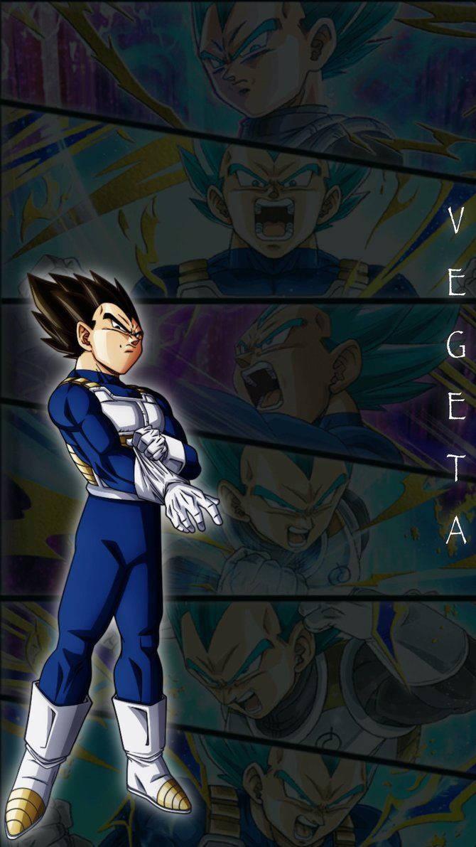 Super Saiyan Lord Vegeta — 670x1191 wallpaper