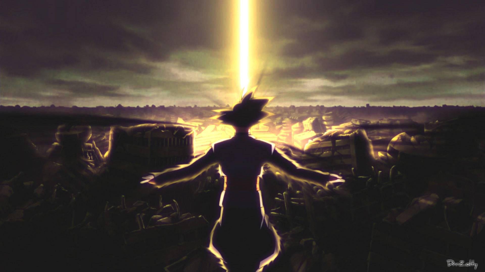 Super Saiyan Rose: Goku Black joins the city — 1920x1080 wallpaper