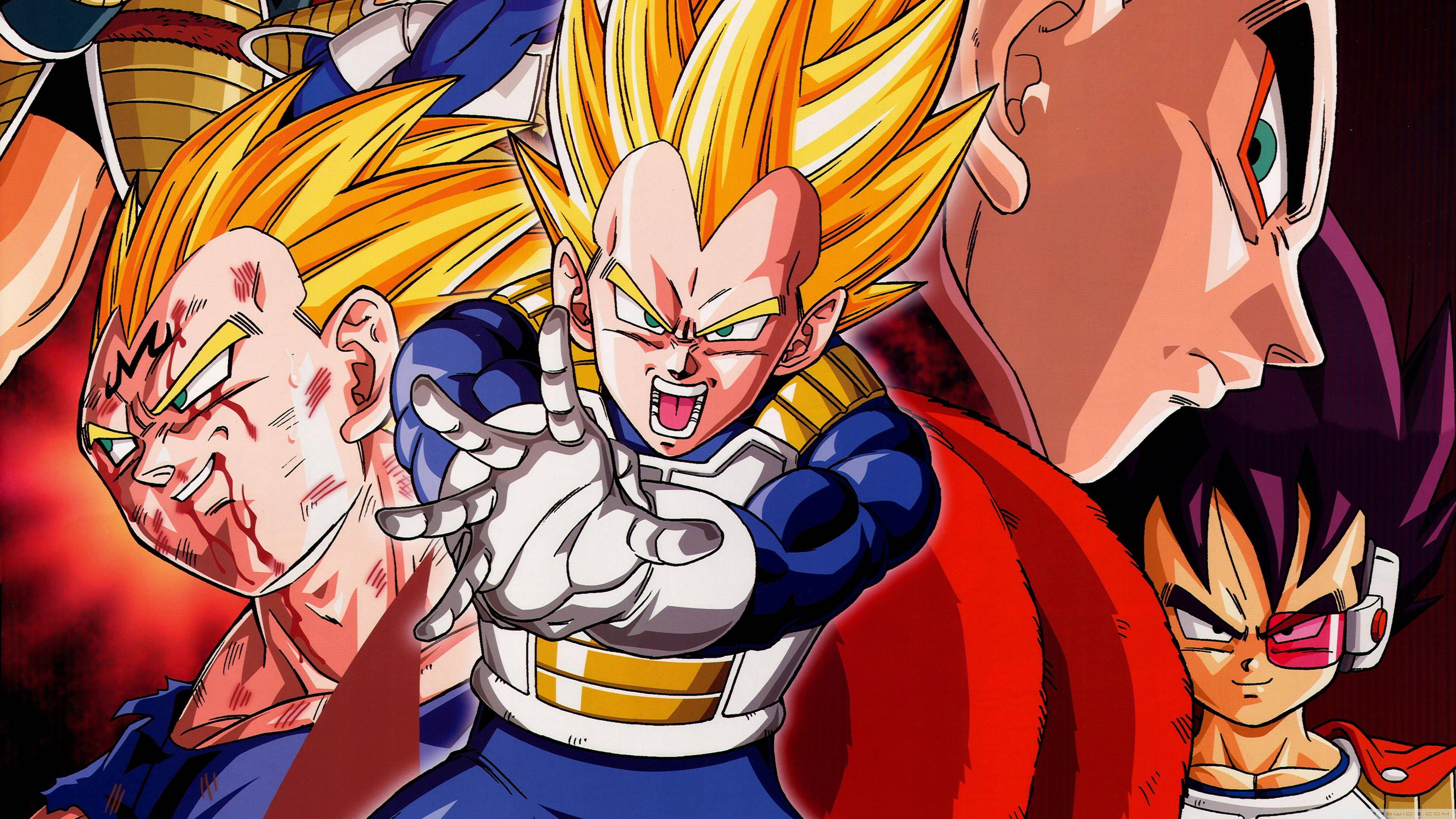 Super Saiyan Vegeta Unleashes His POWER! — 3840x2160 wallpaper