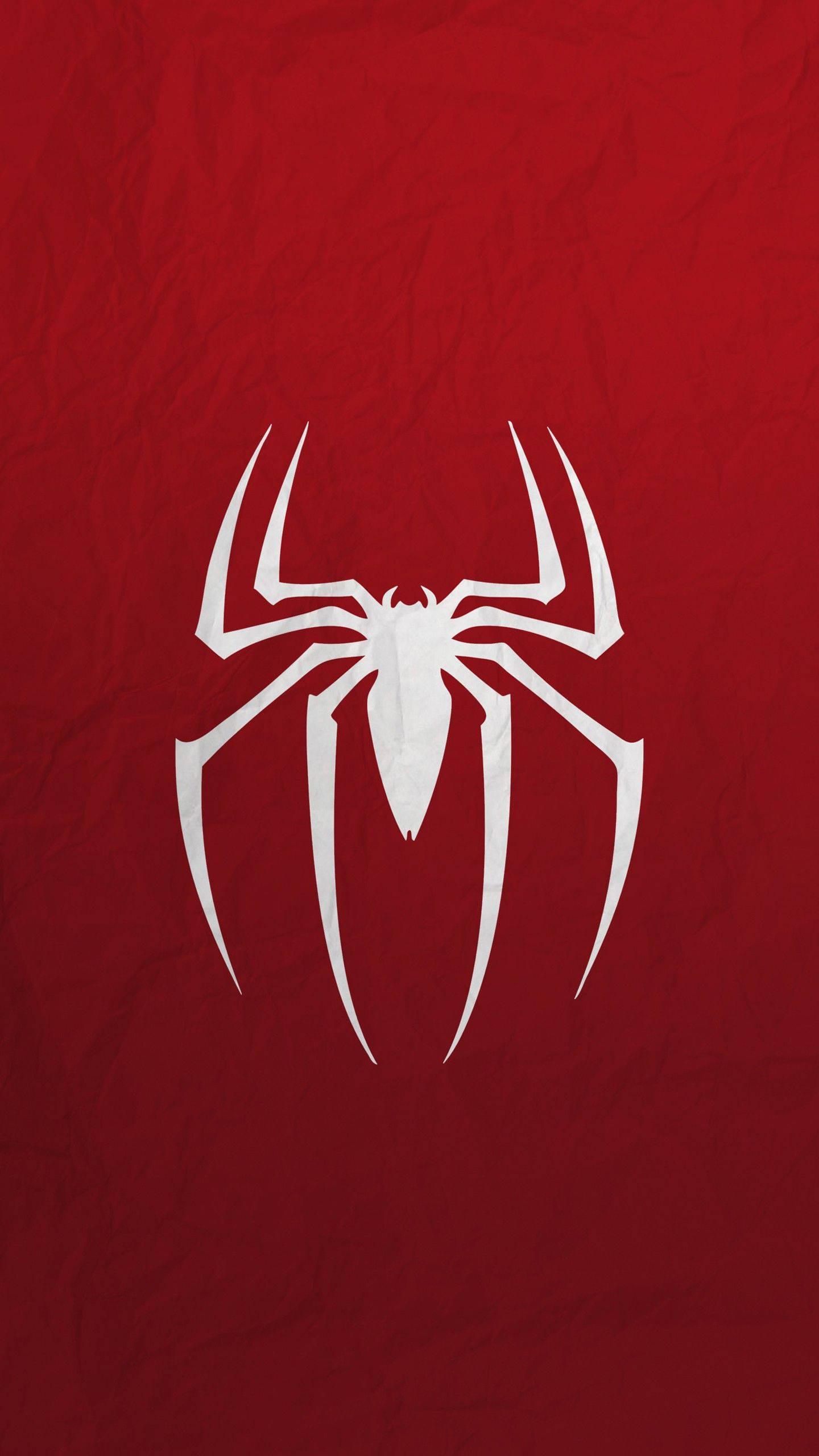 Superhero Logo Of Spider-Man — 1440x2560 wallpaper