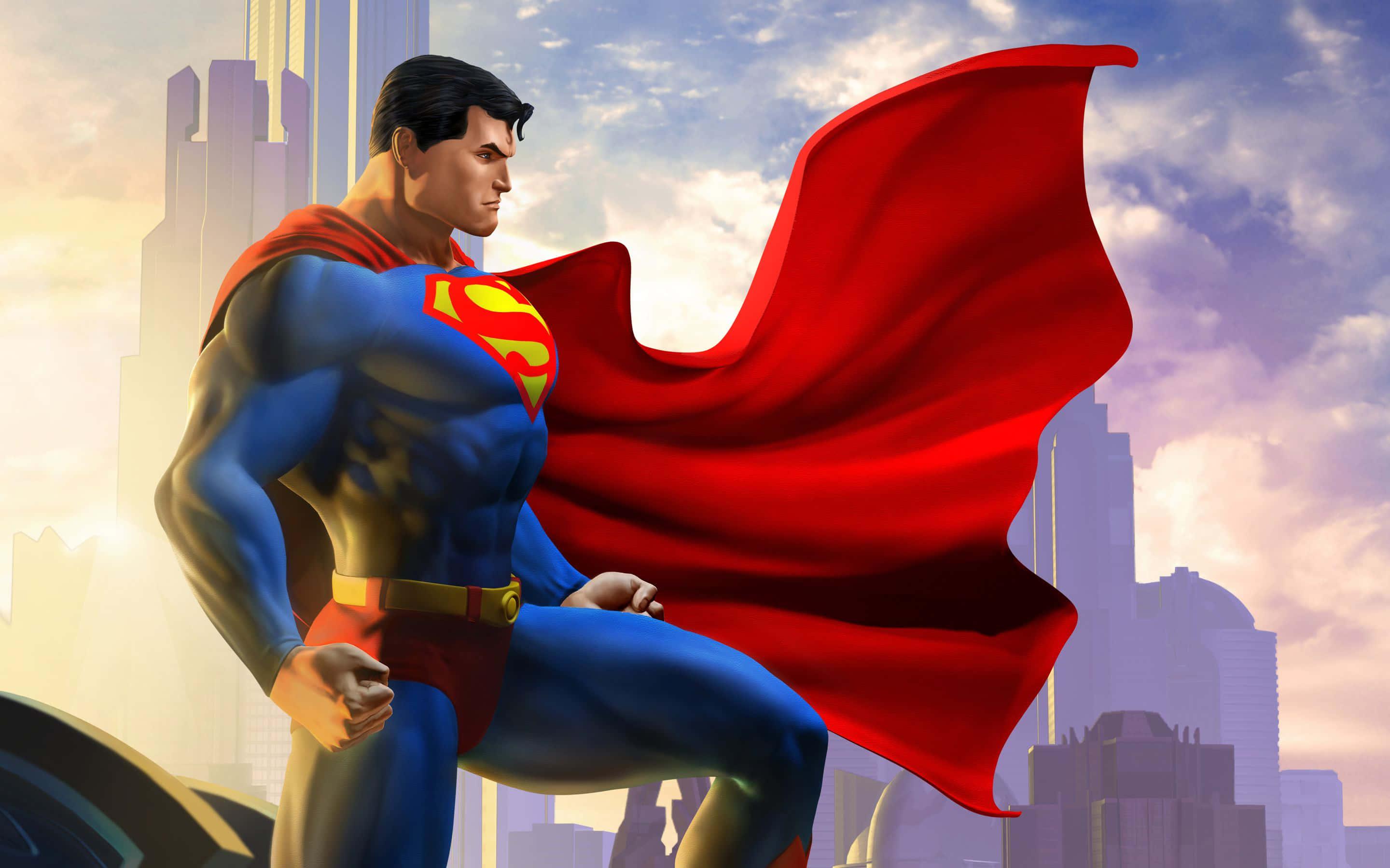 Superman Background — 2880x1800 wallpaper