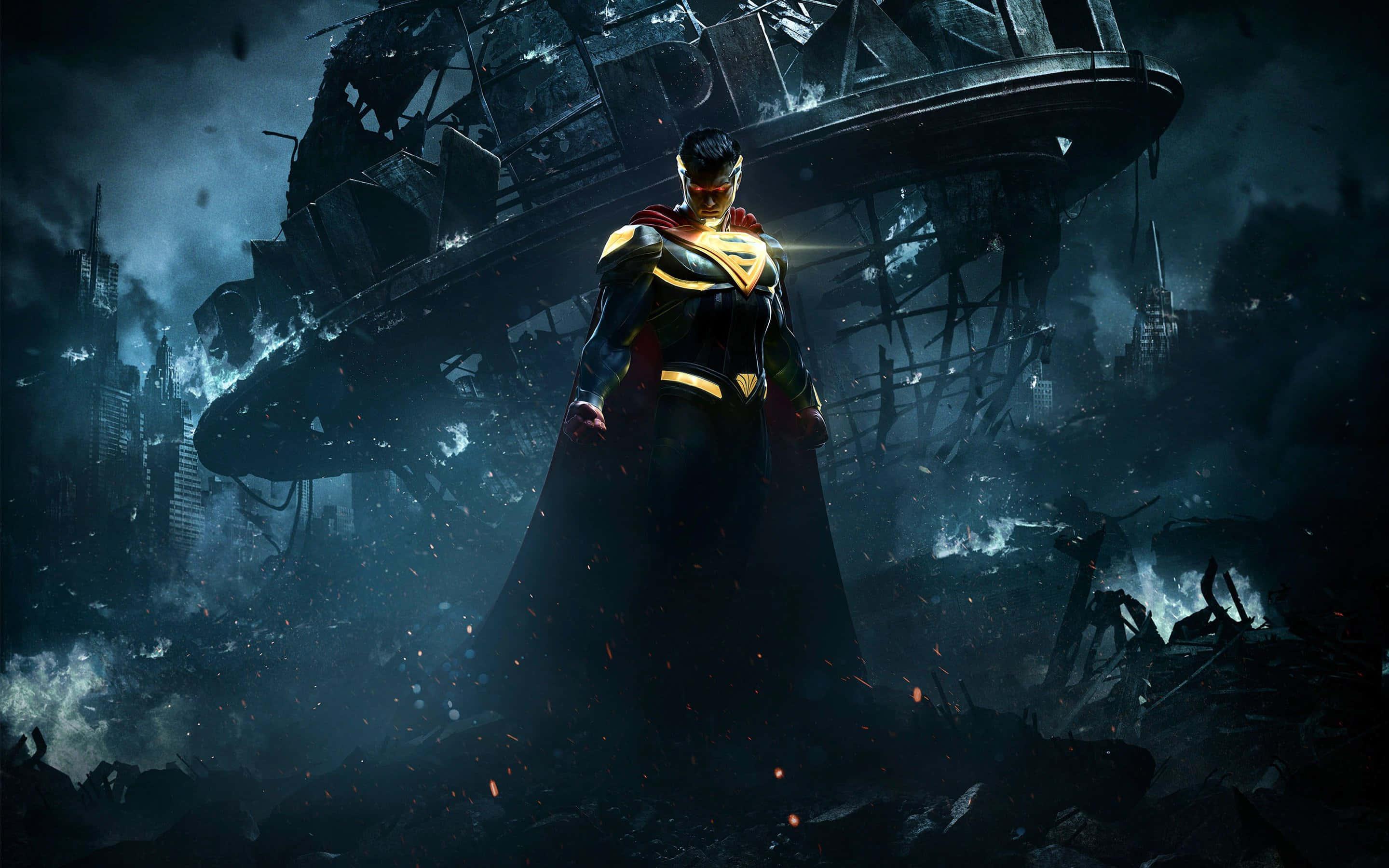 Superman Background — 2880x1800 wallpaper