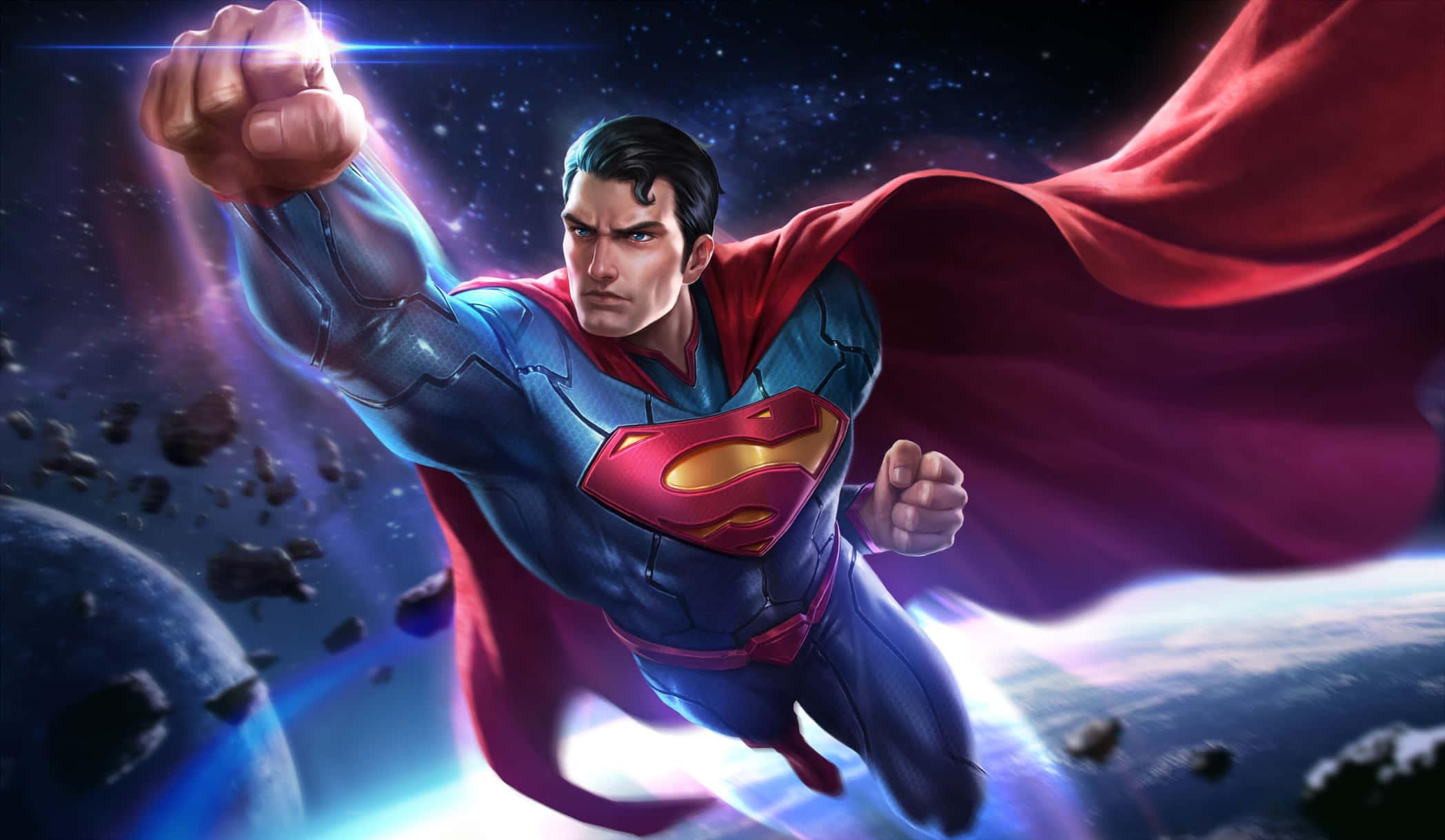 Superman Background — 2096x1219 wallpaper