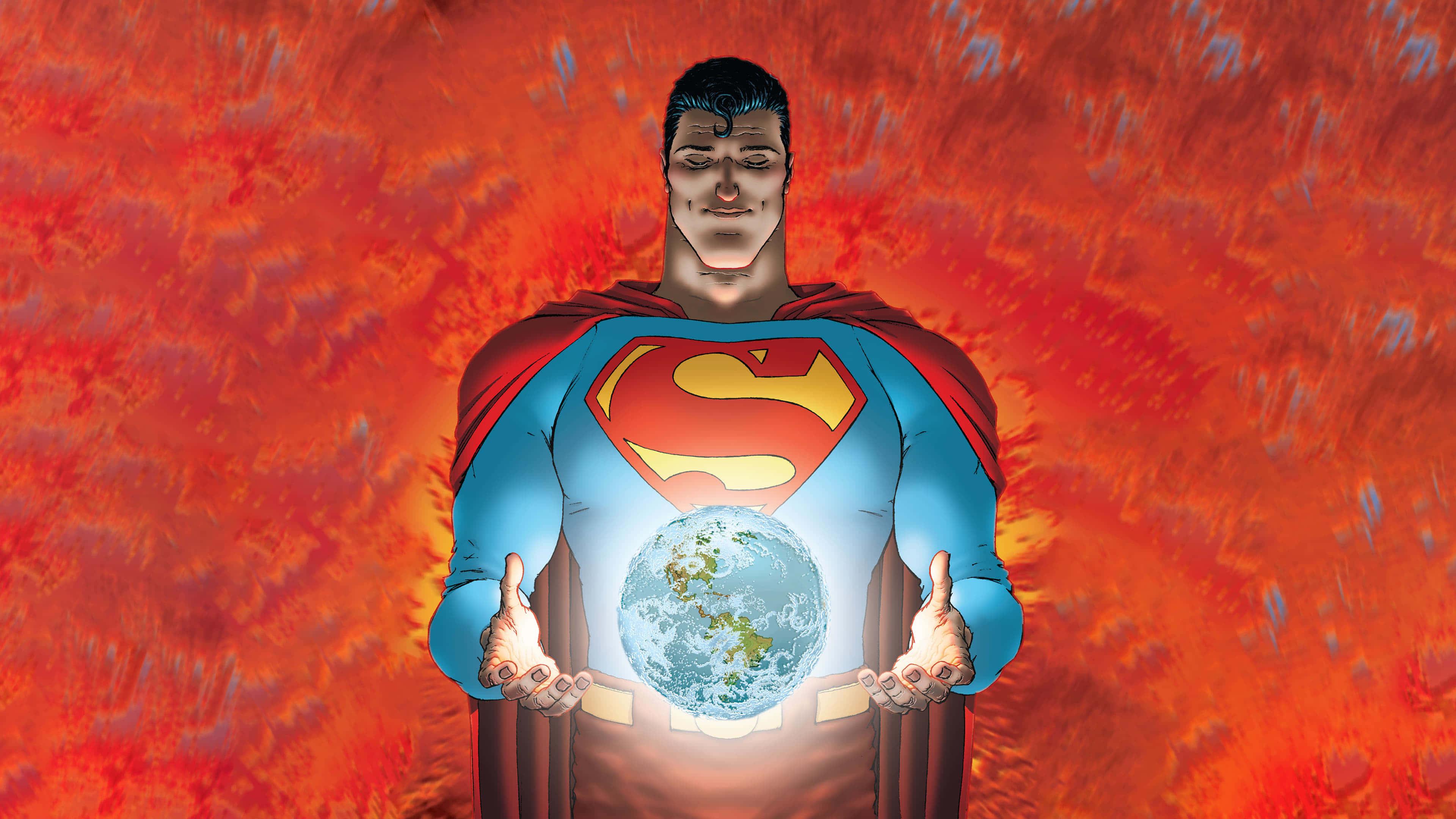 Superman Background — 3840x2160 wallpaper