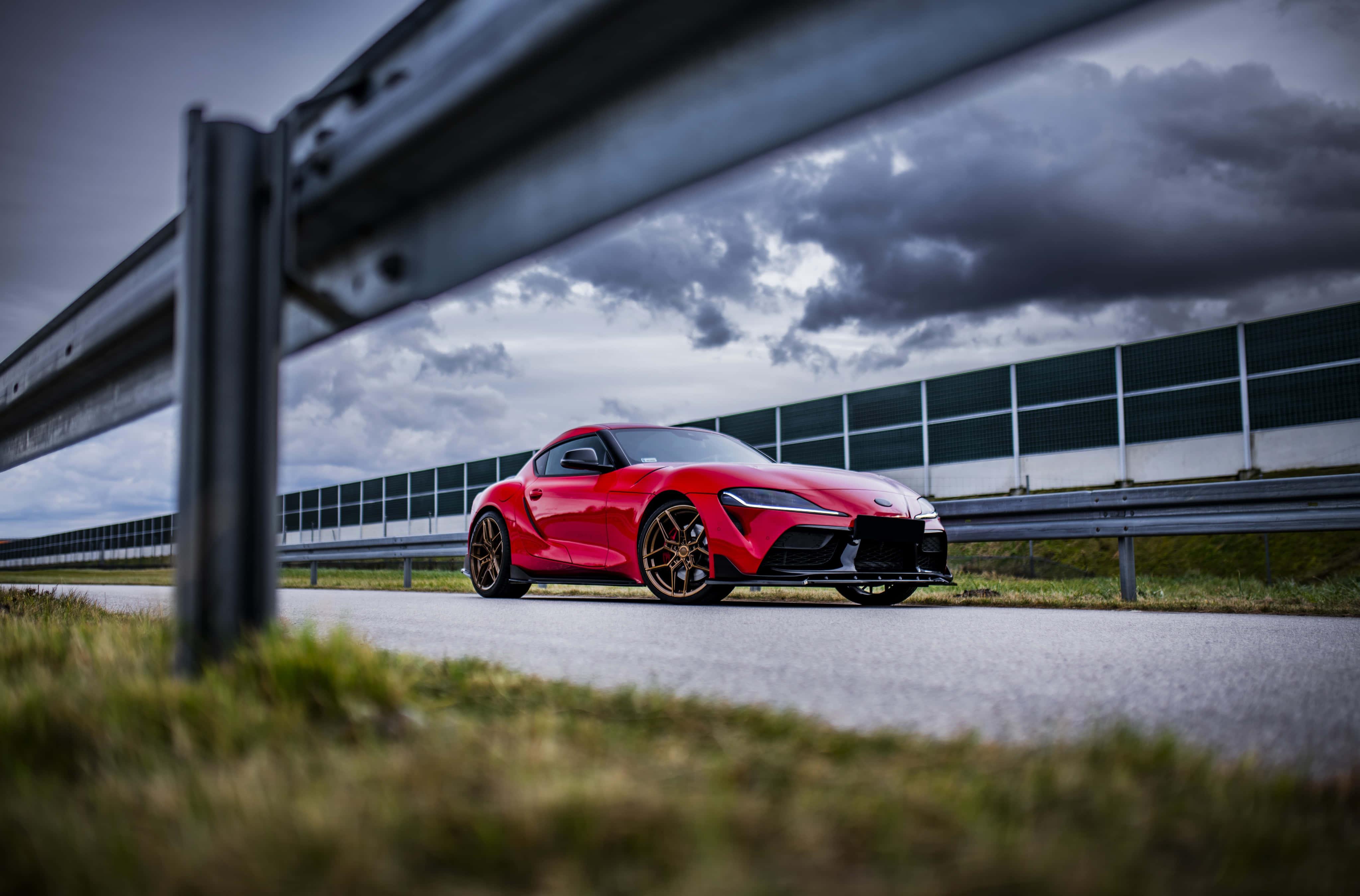 Supra Car in Action — 4096x2700 wallpaper