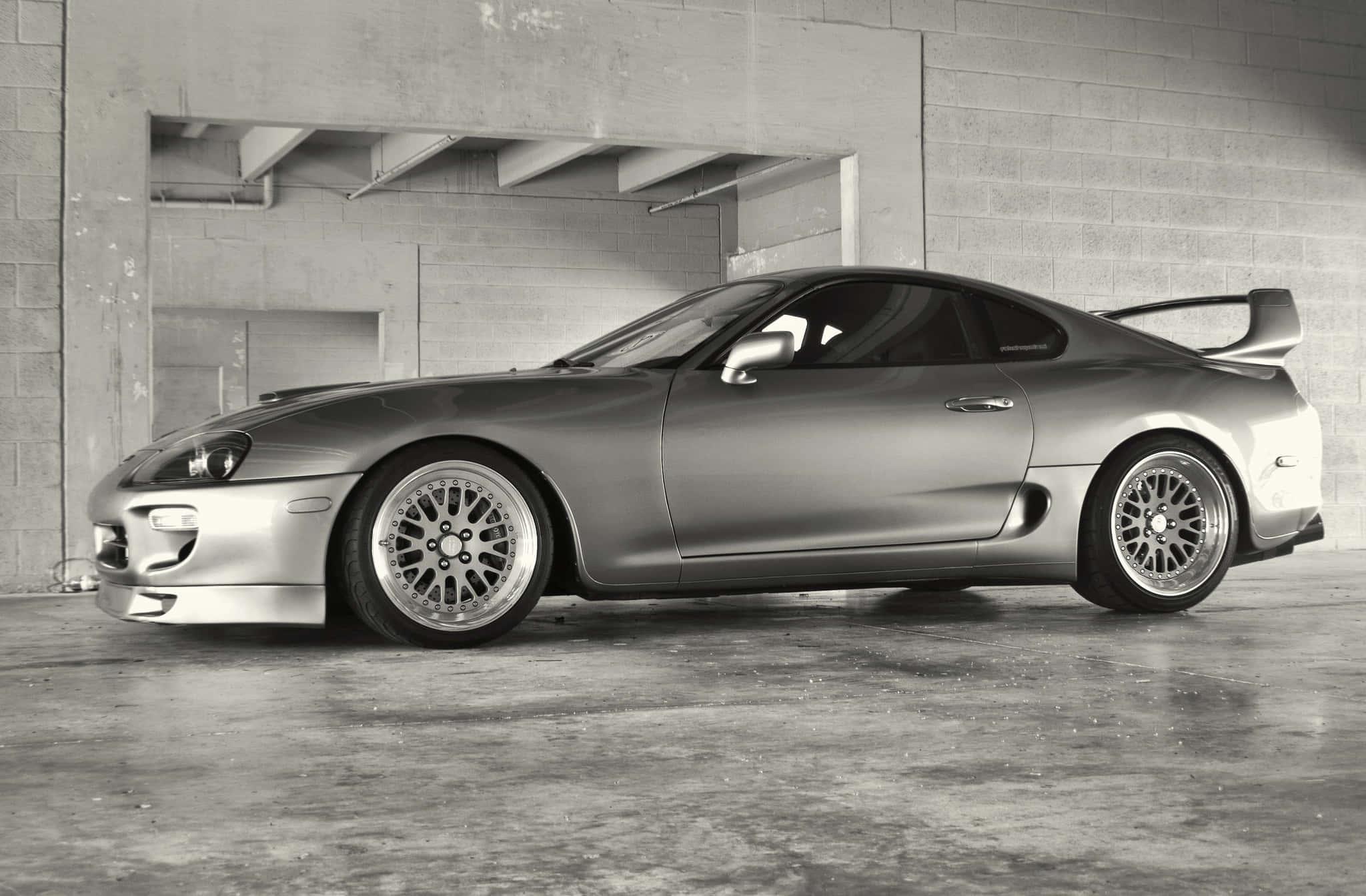 Supra Sports Car on Open Road — 2048x1343 wallpaper