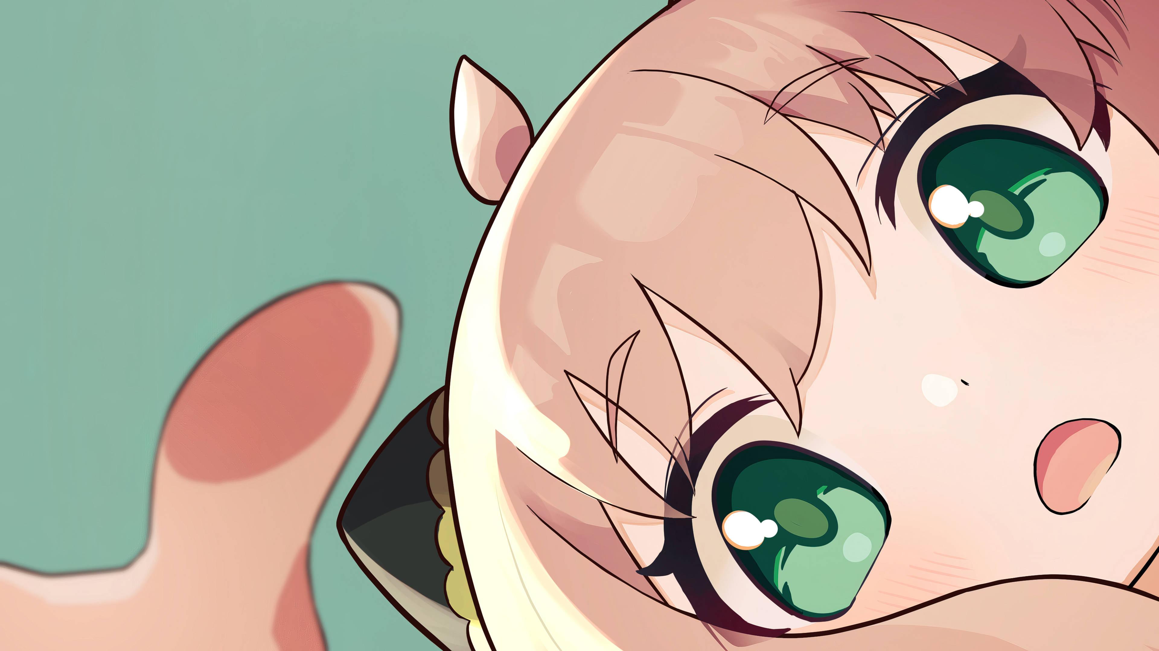 Surprised Anya Forger Spy X Family — 3840x2160 wallpaper