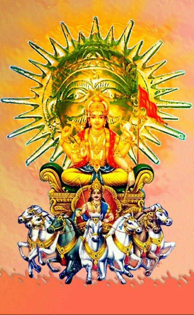 Surya Bhagwan And A Sun Face — 646x1051 wallpaper