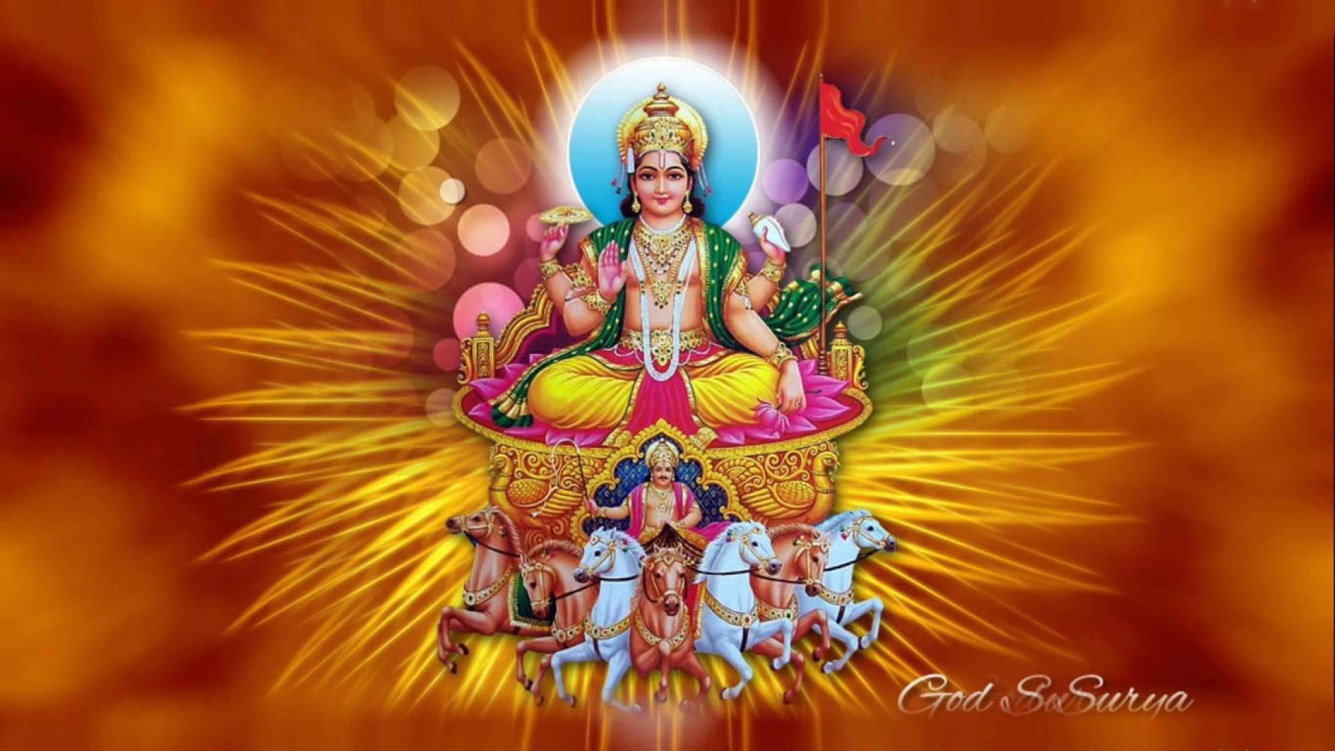 Surya Bhagwan Bokeh Background — 1920x1080 wallpaper