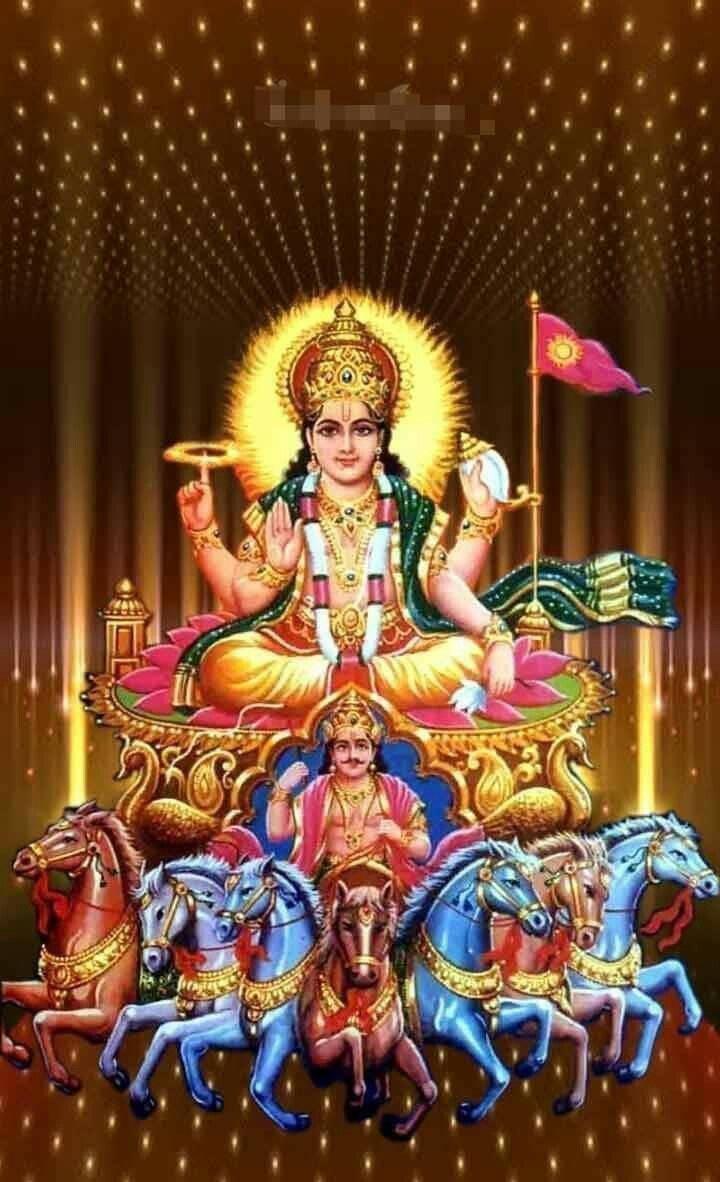 Surya Bhagwan Dotted Background — 720x1182 wallpaper