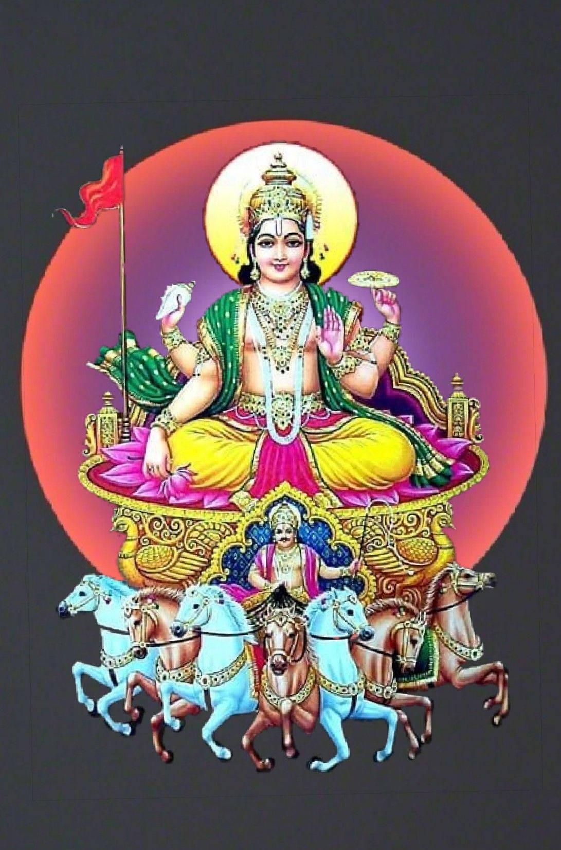 Surya Bhagwan Gray Background — 1091x1652 wallpaper