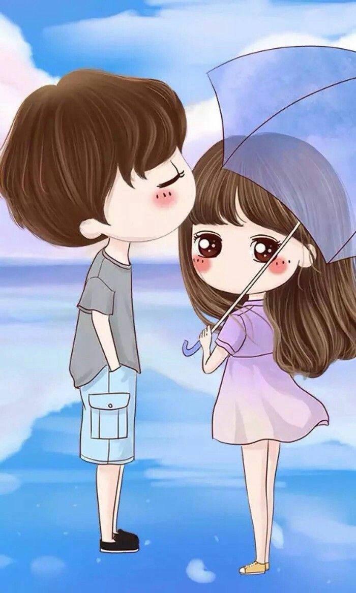 Sweet Love Cute Couple — 700x1167 wallpaper