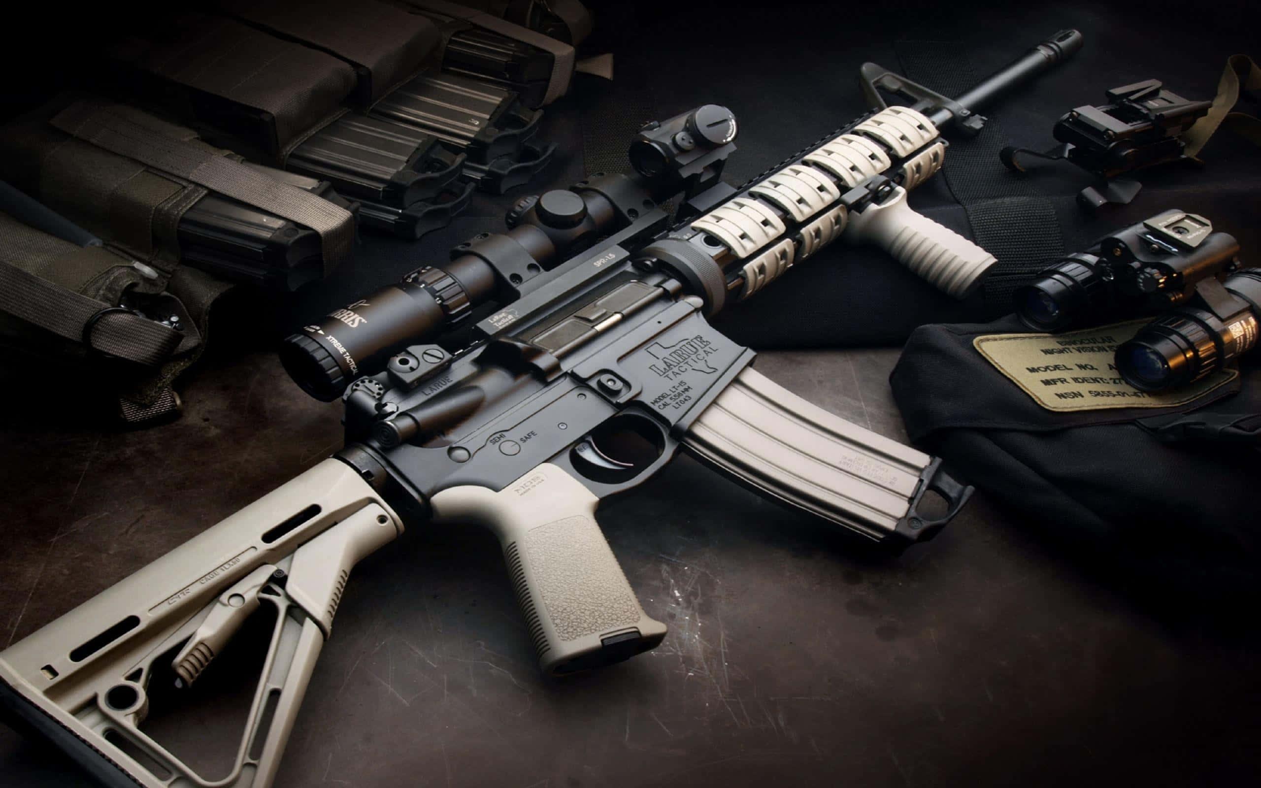 Tactical Rifleand Gear Setup