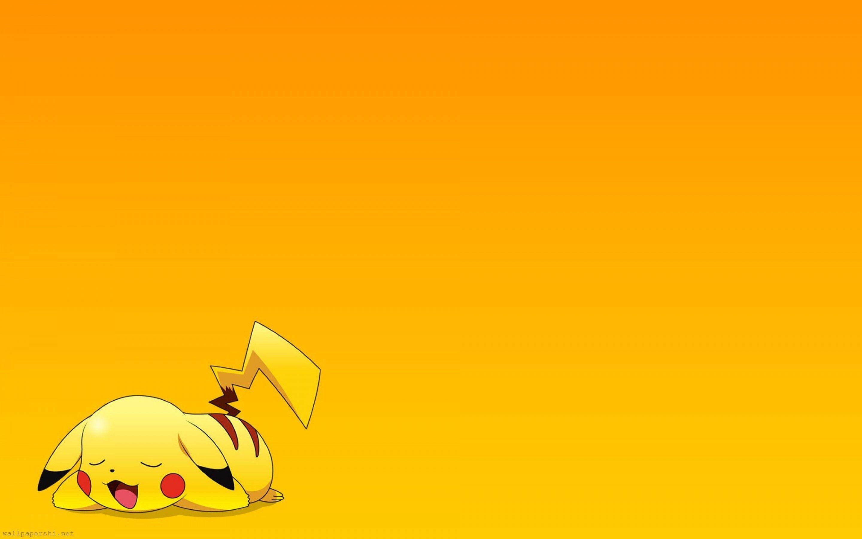 Take a Break, Pikachu — 2880x1800 wallpaper