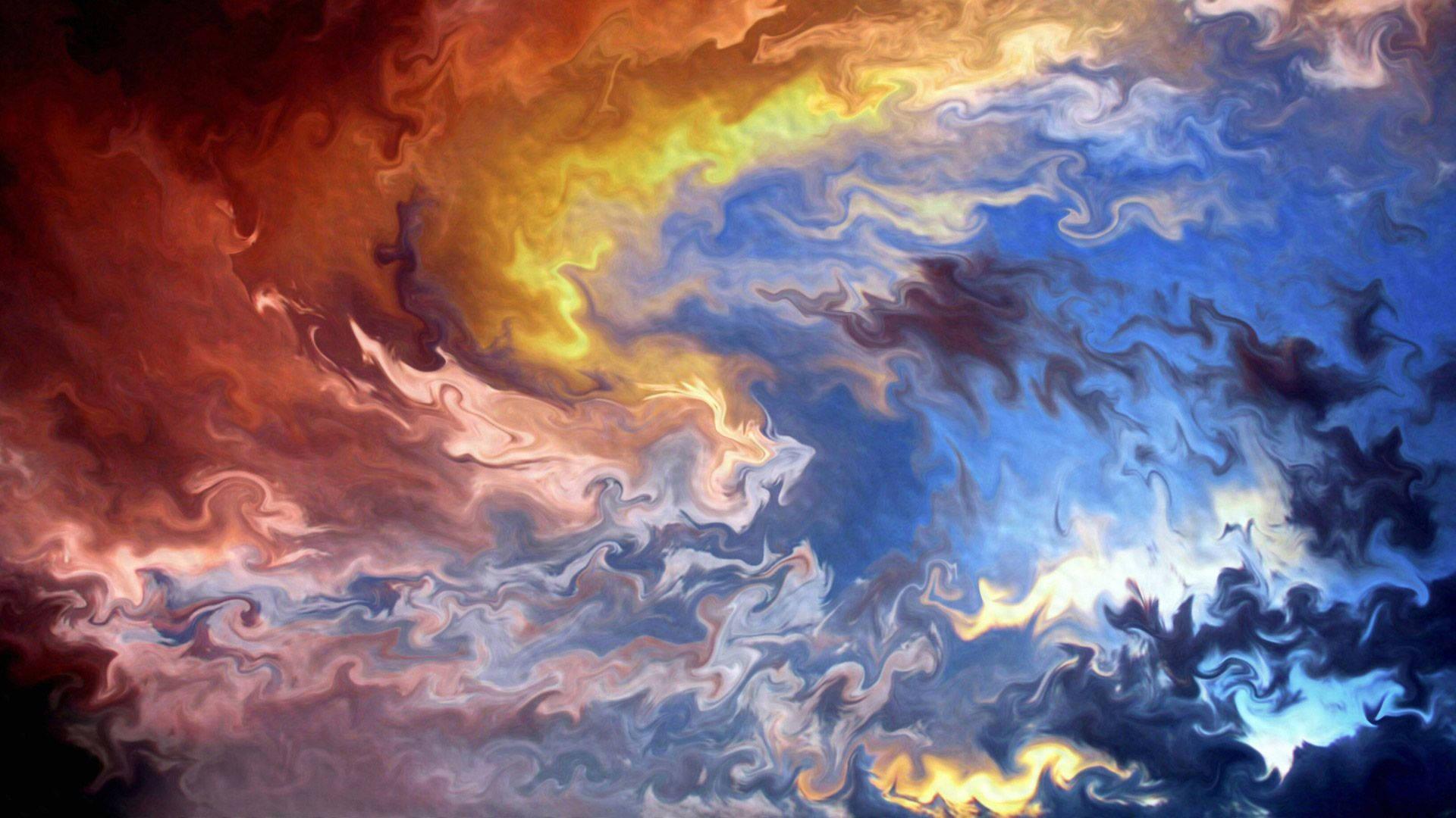 Take a Moment and Enjoy the Beauty of a Colorful Sunset — 1920x1080 wallpaper