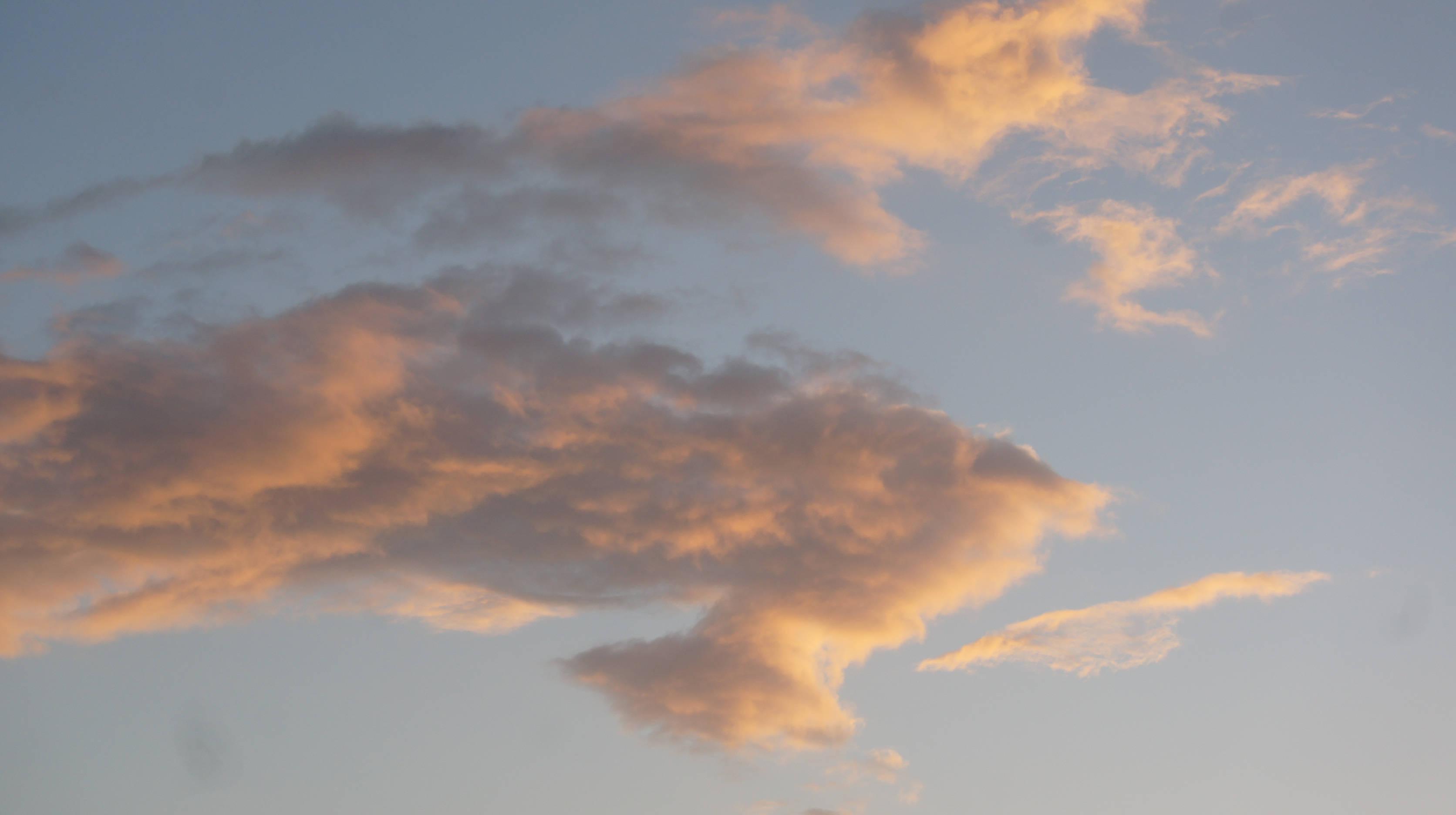 Take A Moment to Enjoy the Serene Aesthetic of a Sunset Sky — 3344x1872 wallpaper