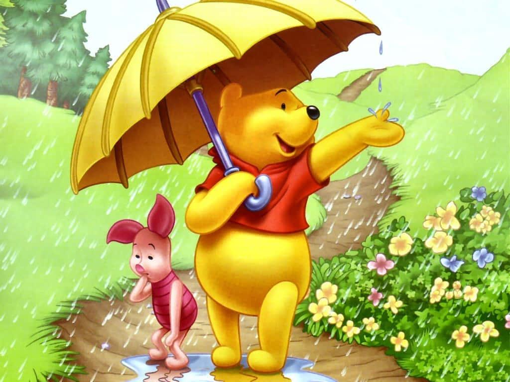 Take A Warm Hug From Winnie The Pooh — 1024x768 wallpaper
