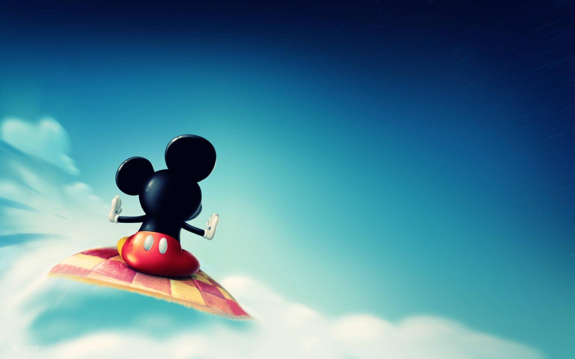 Take Flight with Mickey Mouse — 1920x1200 wallpaper