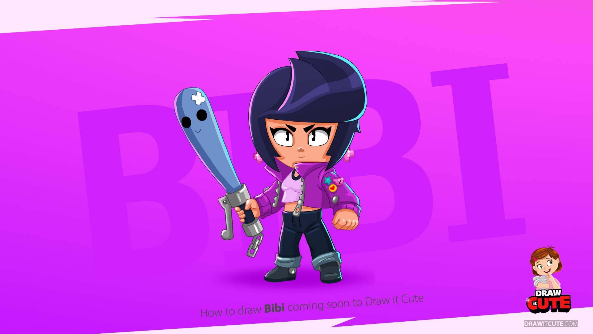 Take On Bibi From Brawl Stars — 1920x1080 wallpaper