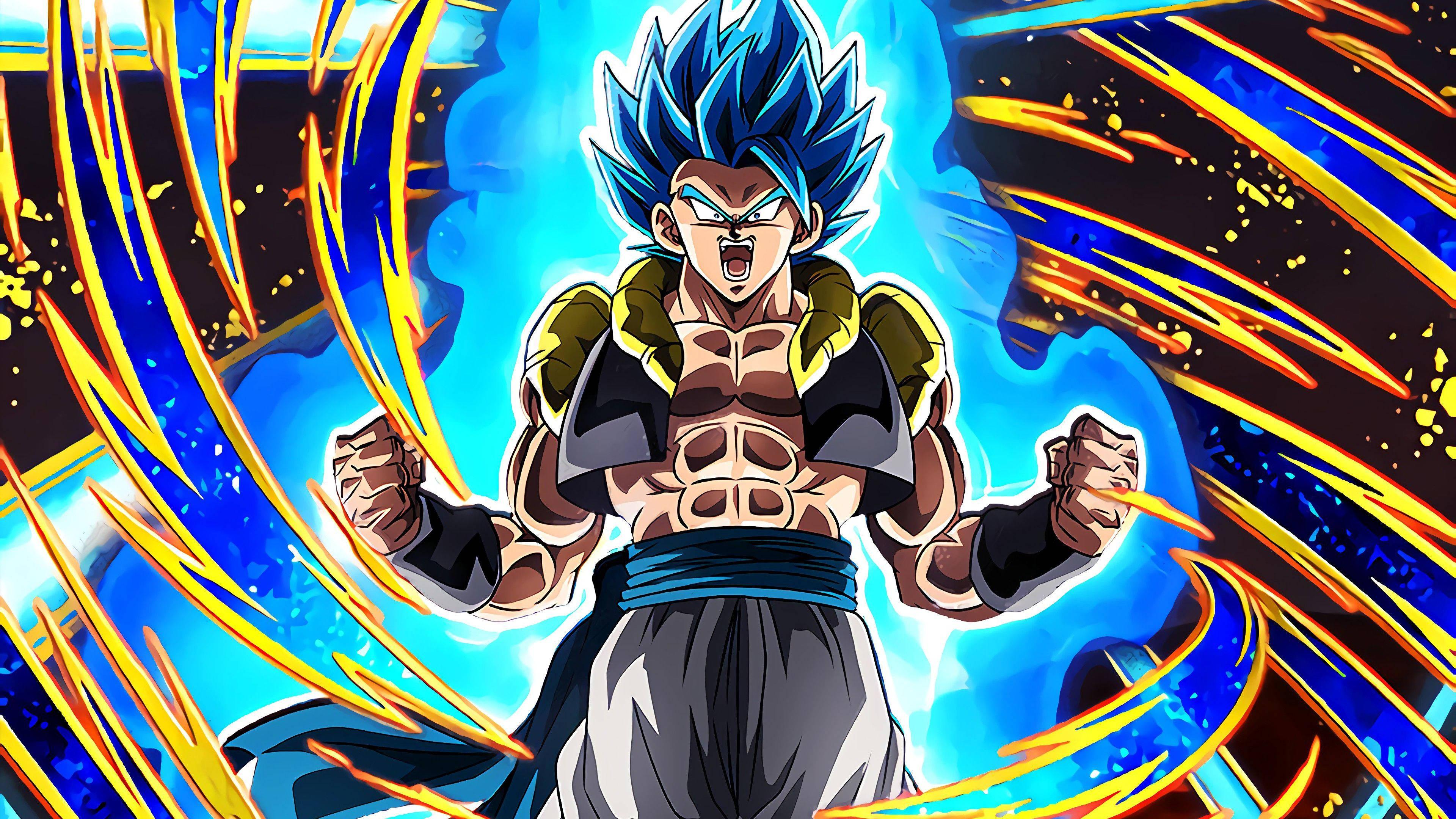 Take on the challenge with Gogeta in Dragon Ball Super! — 3840x2160 wallpaper