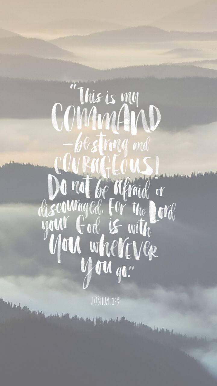 Take refuge in the Lord and trust in Him — 720x1280 wallpaper