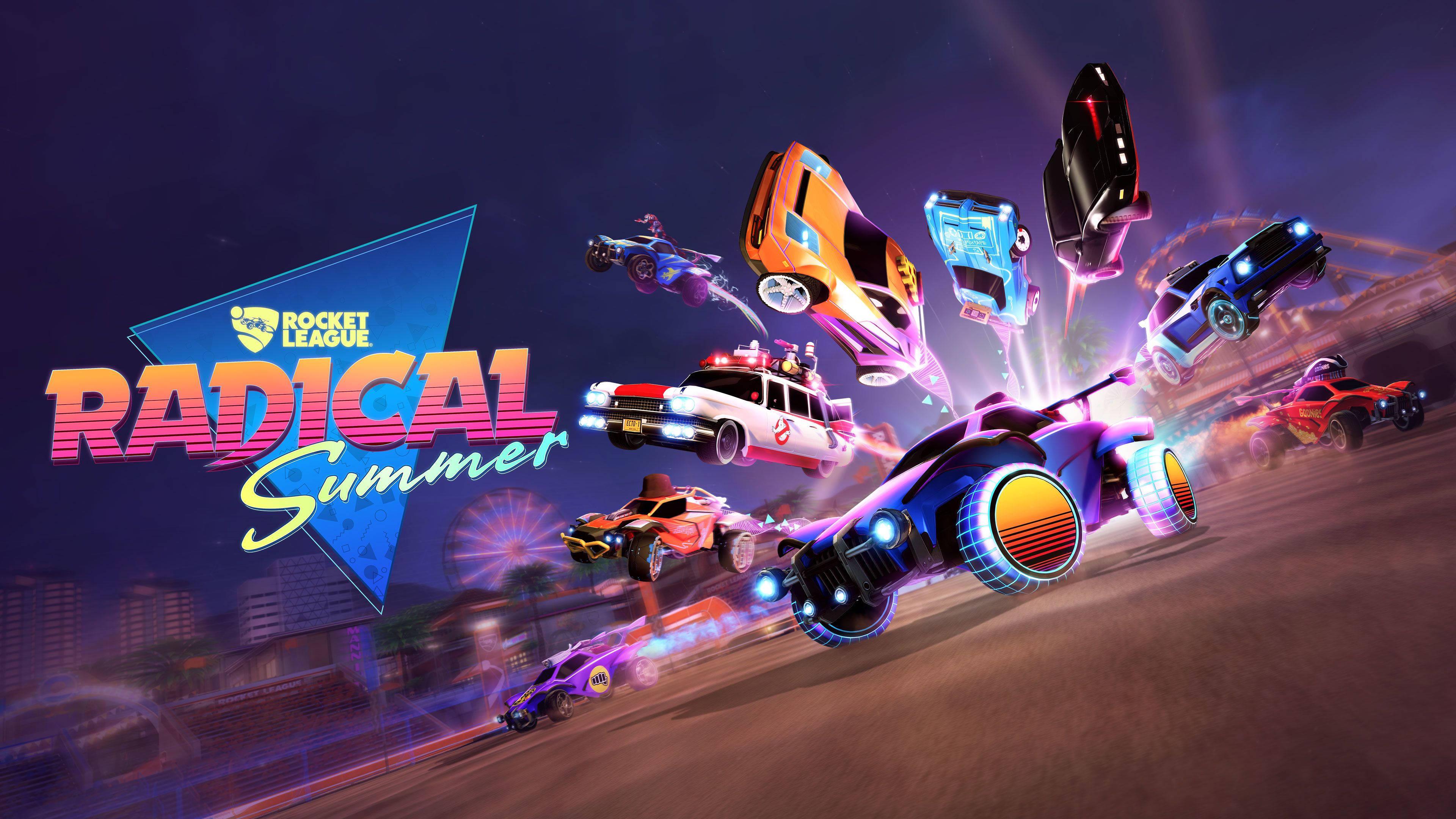 Take your gaming skills to new heights with Rocket League — 3840x2160 wallpaper