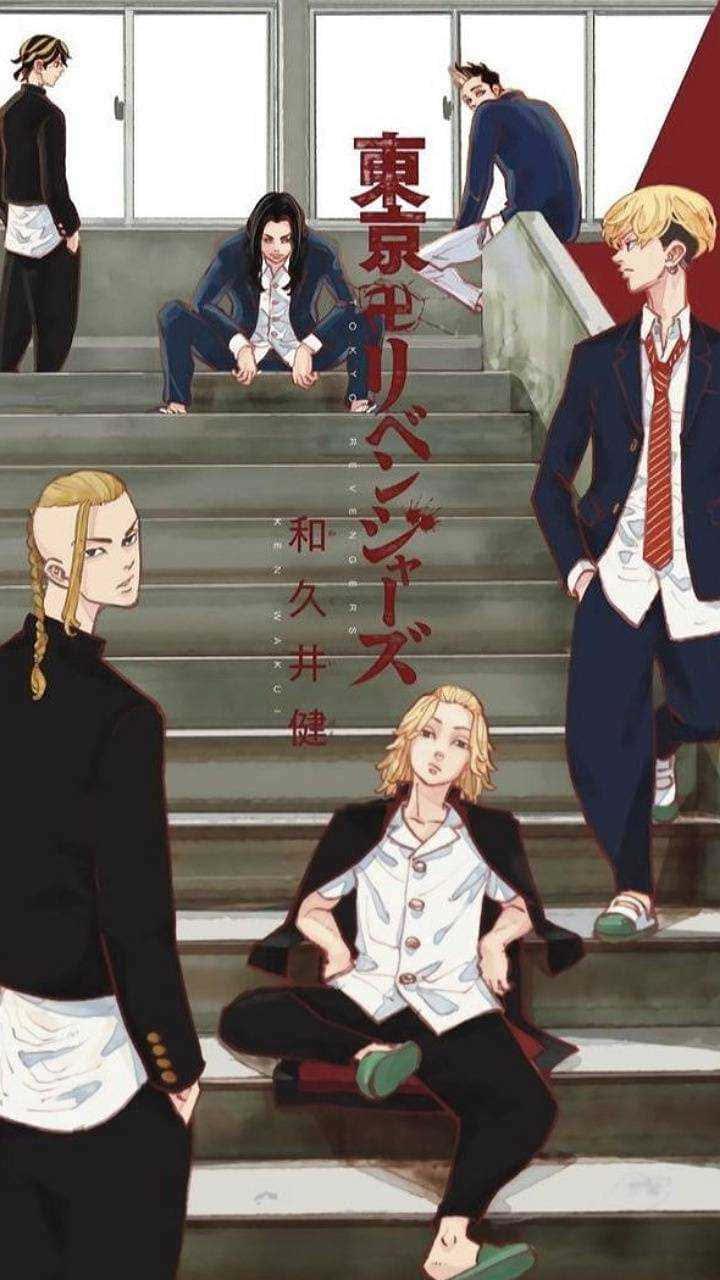 Takemichi Hanagaki and the Tokyo Revengers take on the city in this action-packed series. — 720x1280 wallpaper