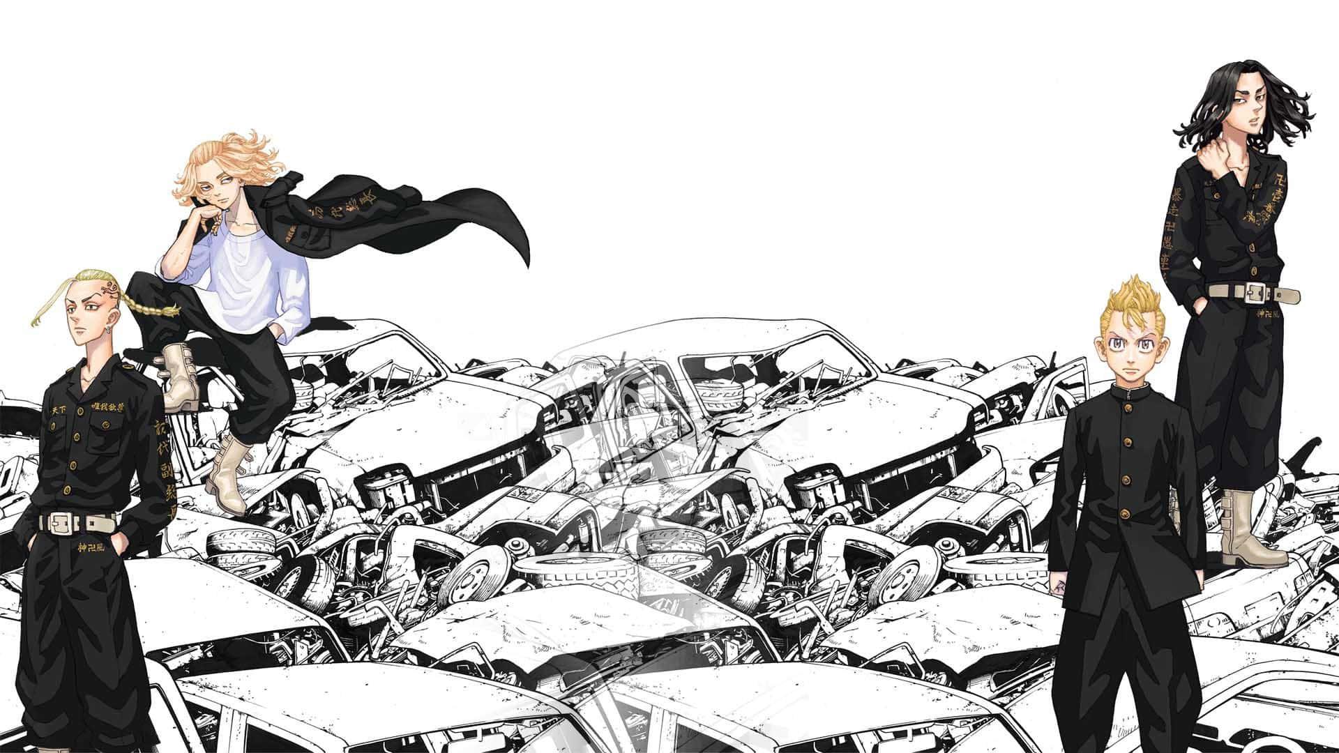 Takemichi Hanagaki takes on Tokyo for revenge — 1920x1080 wallpaper