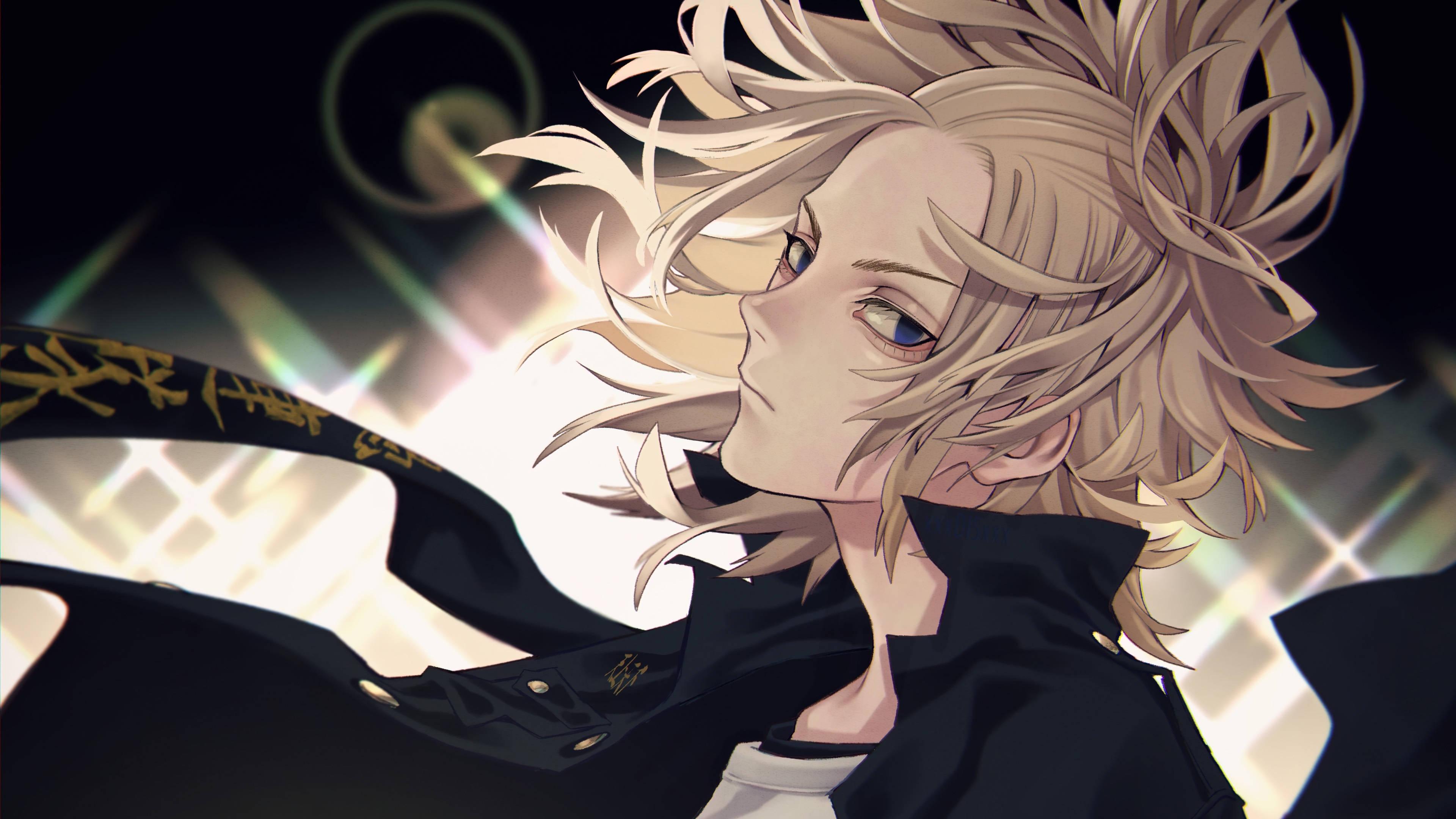 Takemichi leaps into action in the hit anime series Tokyo Revengers. — 3840x2160 wallpaper