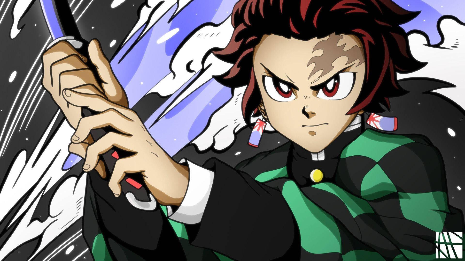 Tanjiro, a Demon Slayer willing to take on any monster. — 1920x1080 wallpaper