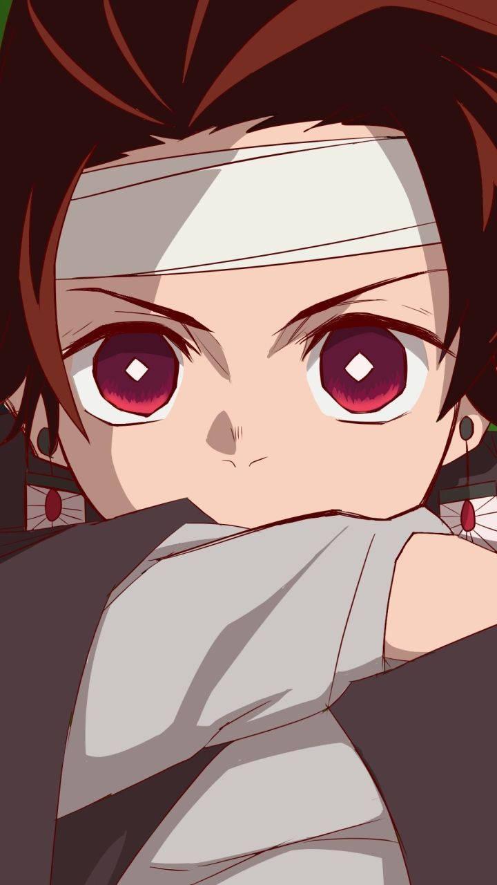 Tanjiro, a young swordsman, battles against demons with his katana