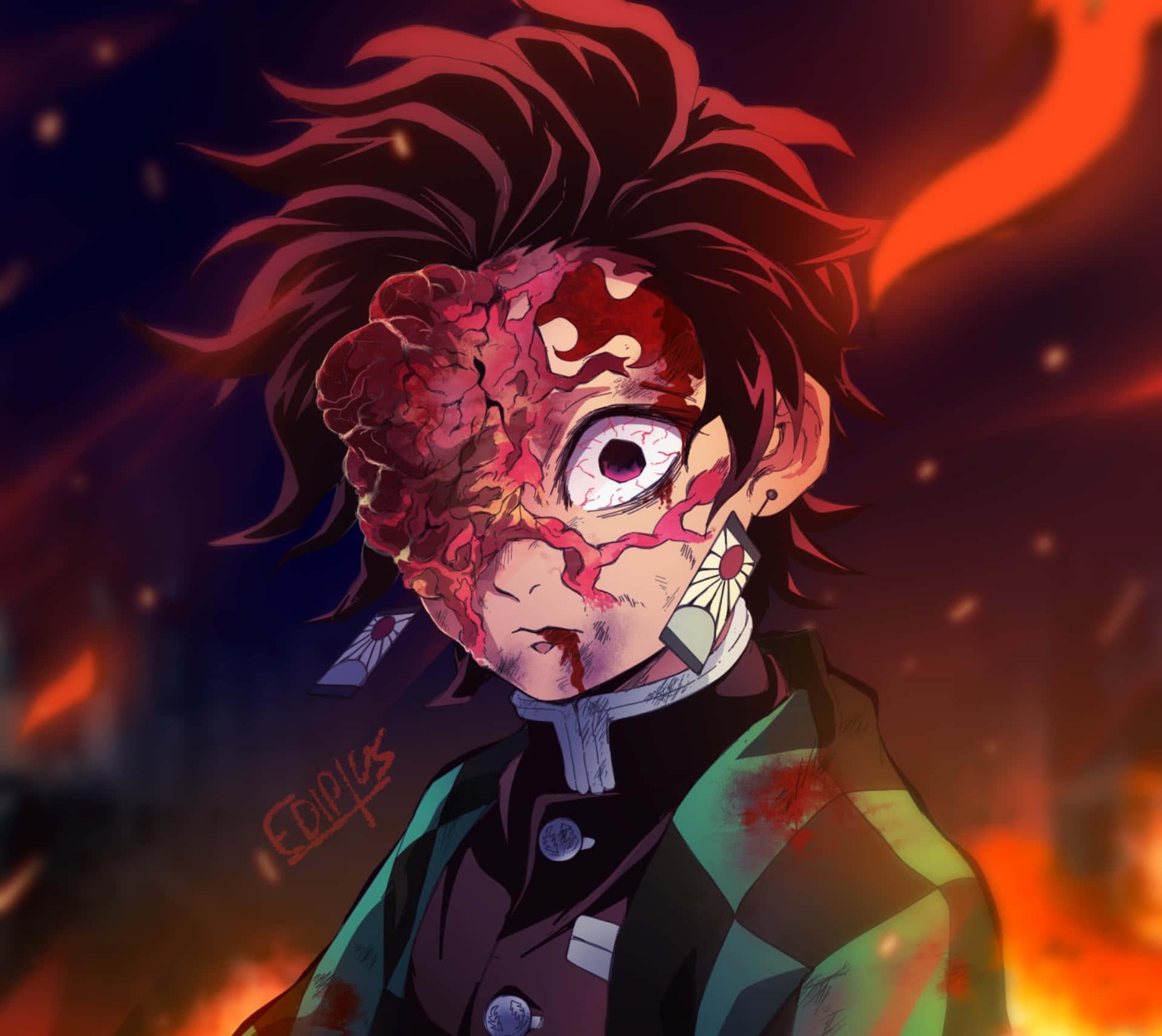 Tanjiro, an aspiring demon slayer — 1920x1712 wallpaper
