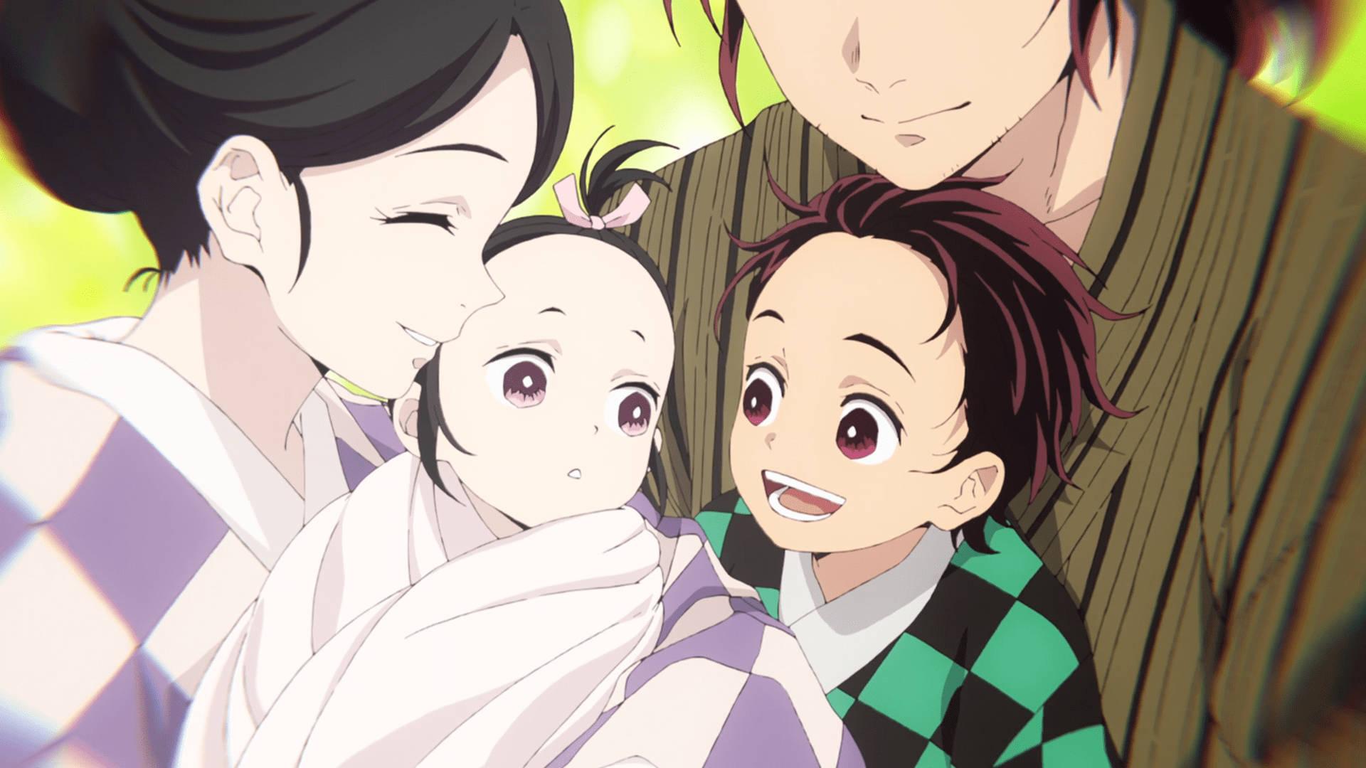 Tanjiro and his family happily reunited. — 1920x1080 wallpaper