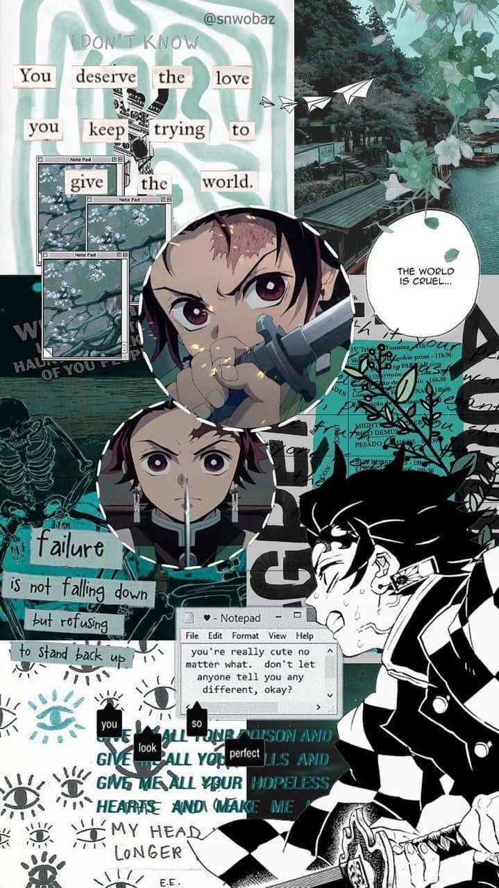 Tanjiro is ready to fight! — 719x1280 wallpaper