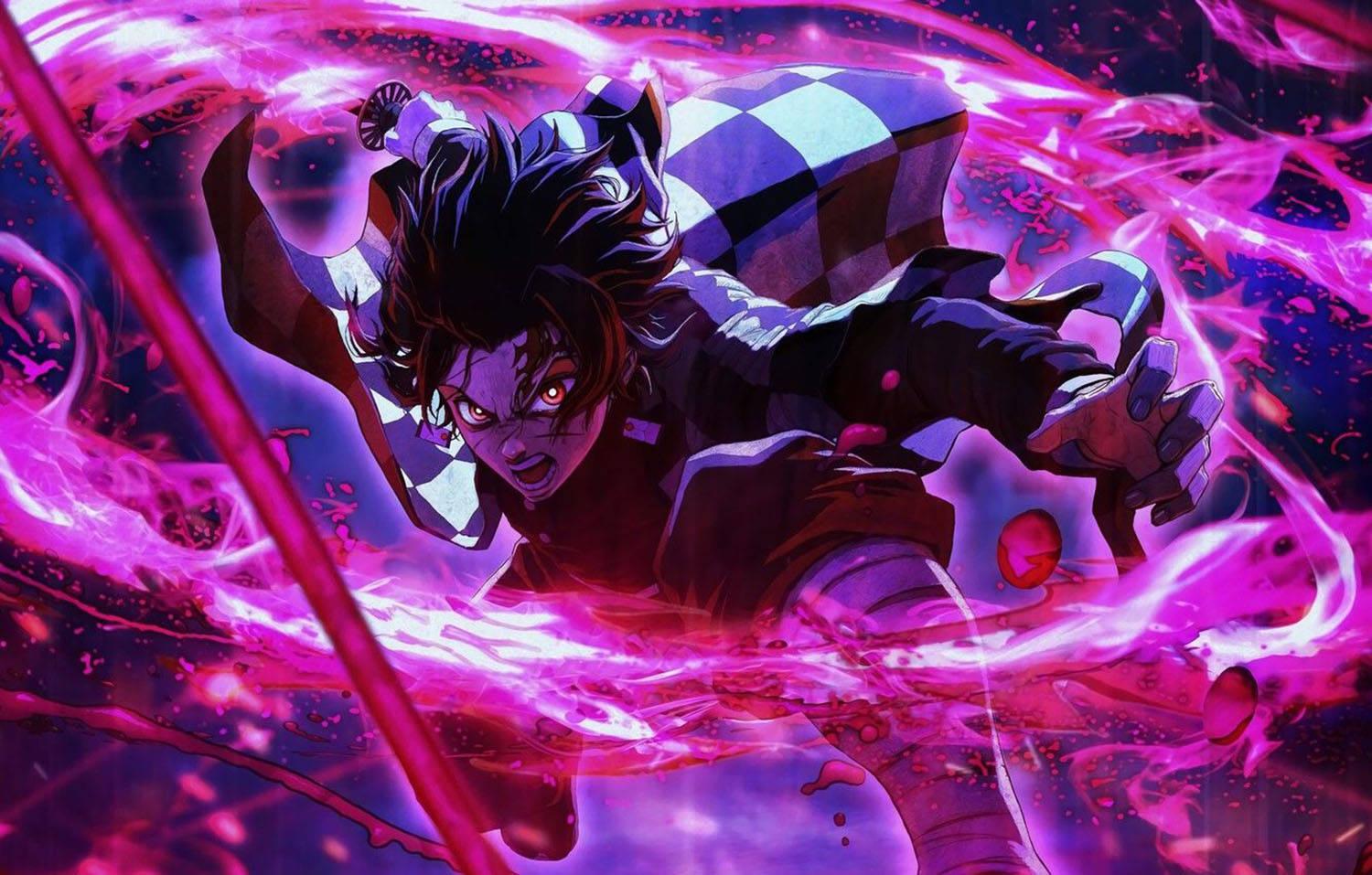 Tanjiro PFP Blood Demon Art — 1500x957 wallpaper