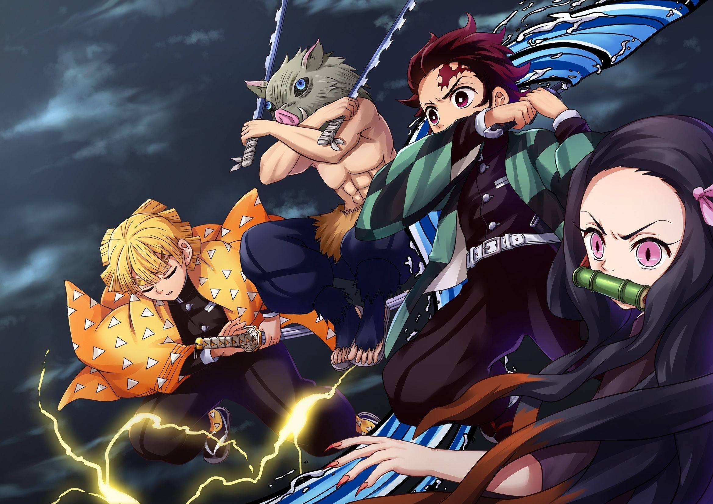 Tanjiro PFP Friends — 2339x1654 wallpaper