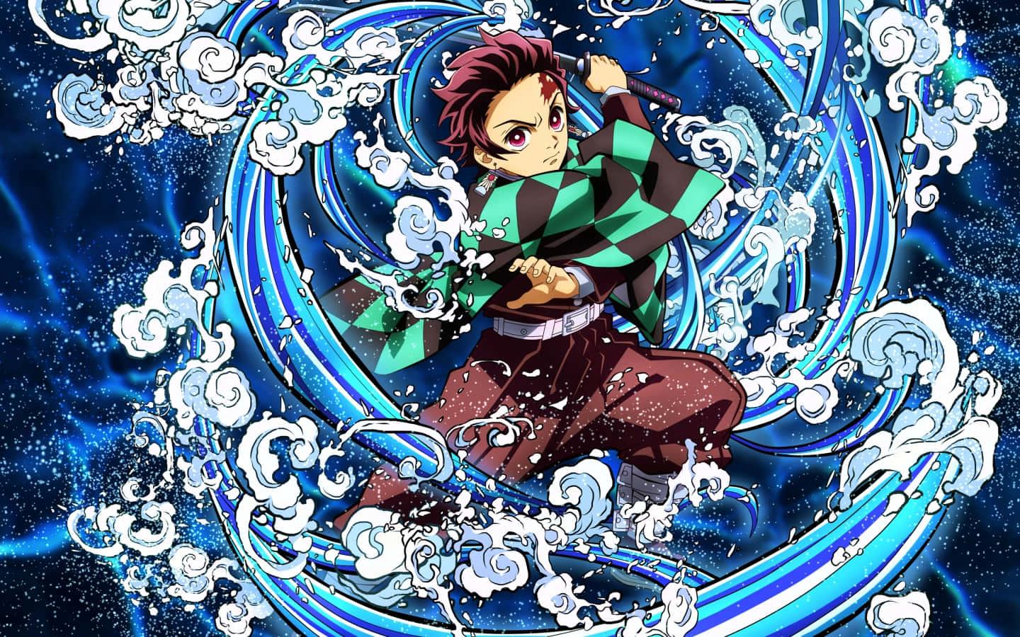 Tanjiro, the Demon Slayer — 1440x900 wallpaper