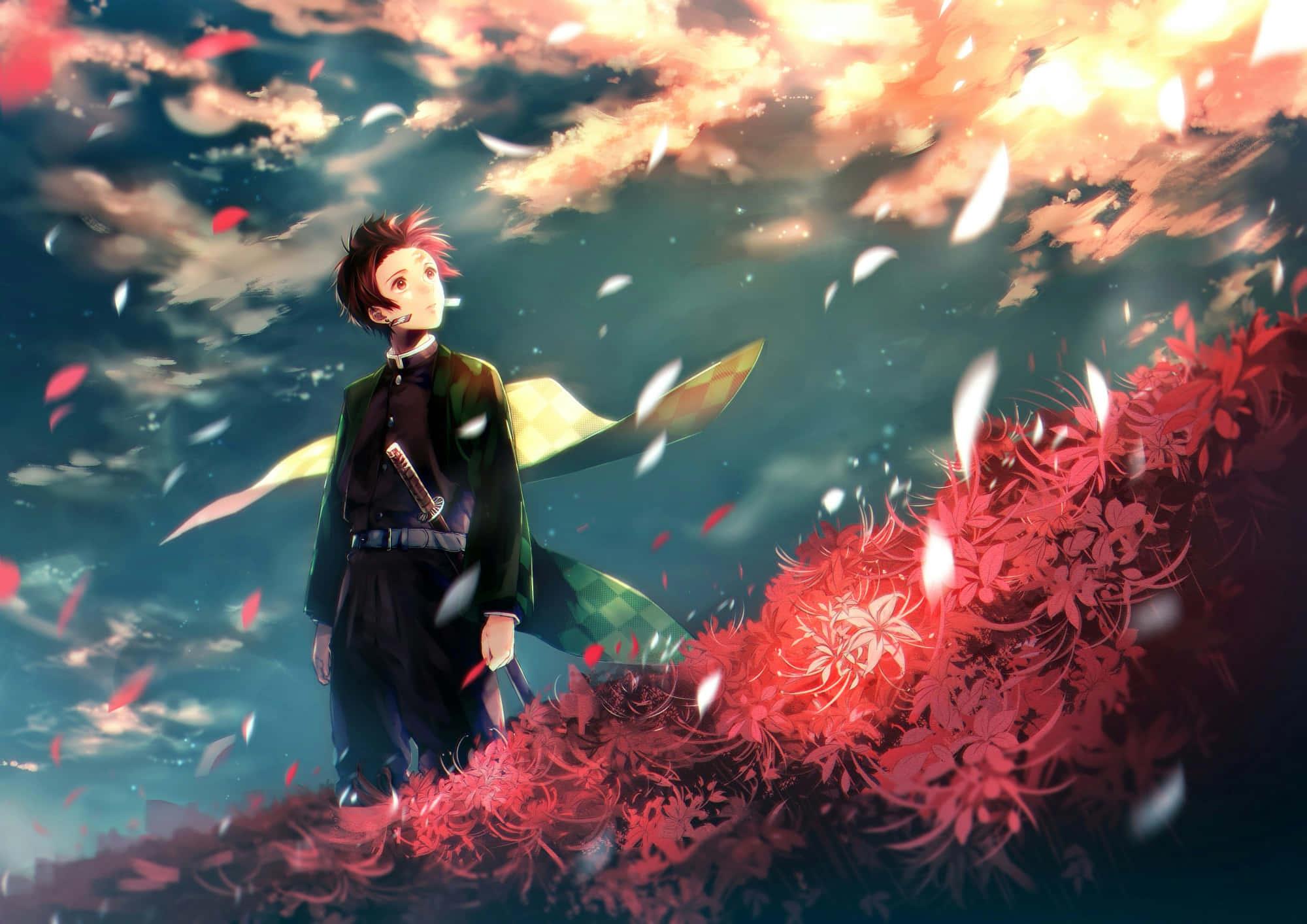 Tanjiro, the Demon Slayer risking all to protect humanity. — 2000x1414 wallpaper