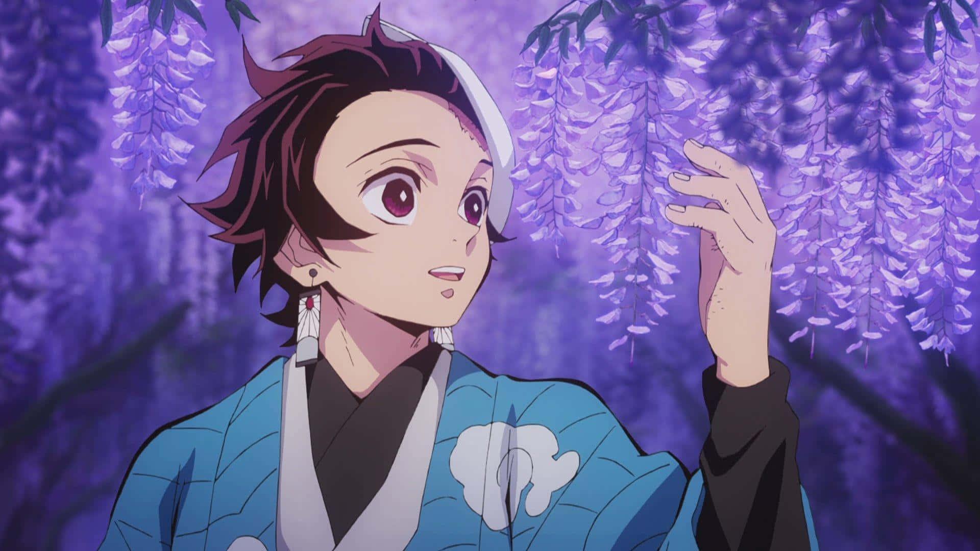 Tanjiro, the Demon Slayer — 1920x1080 wallpaper