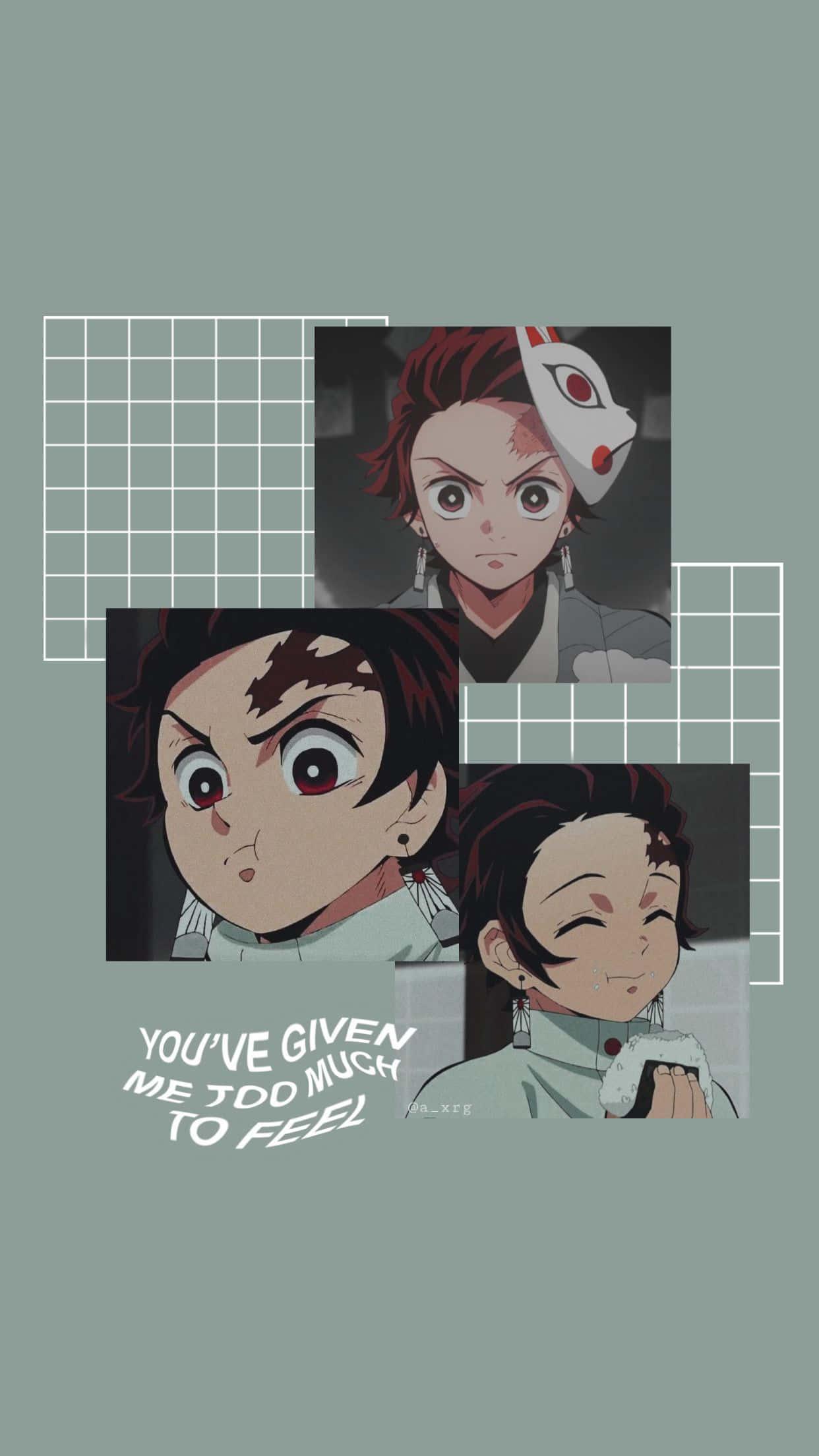 Tanjiro - The Strong-Willed Demon Slayer — 1242x2208 wallpaper