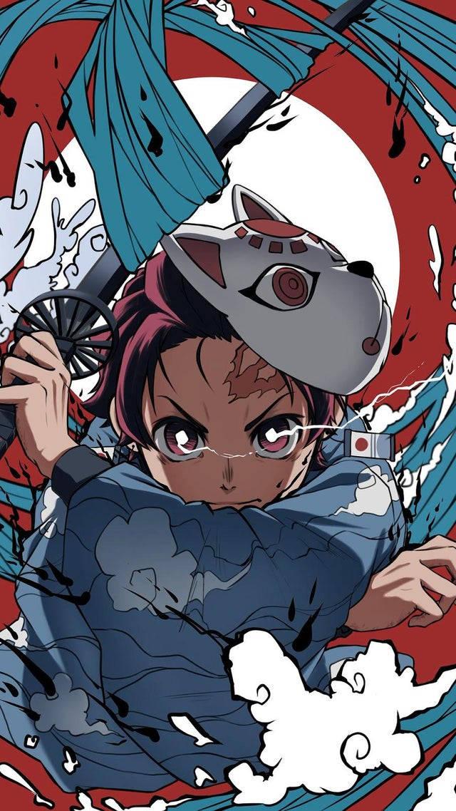 Tanjiro Water Demon Slayer PFP — 640x1138 wallpaper
