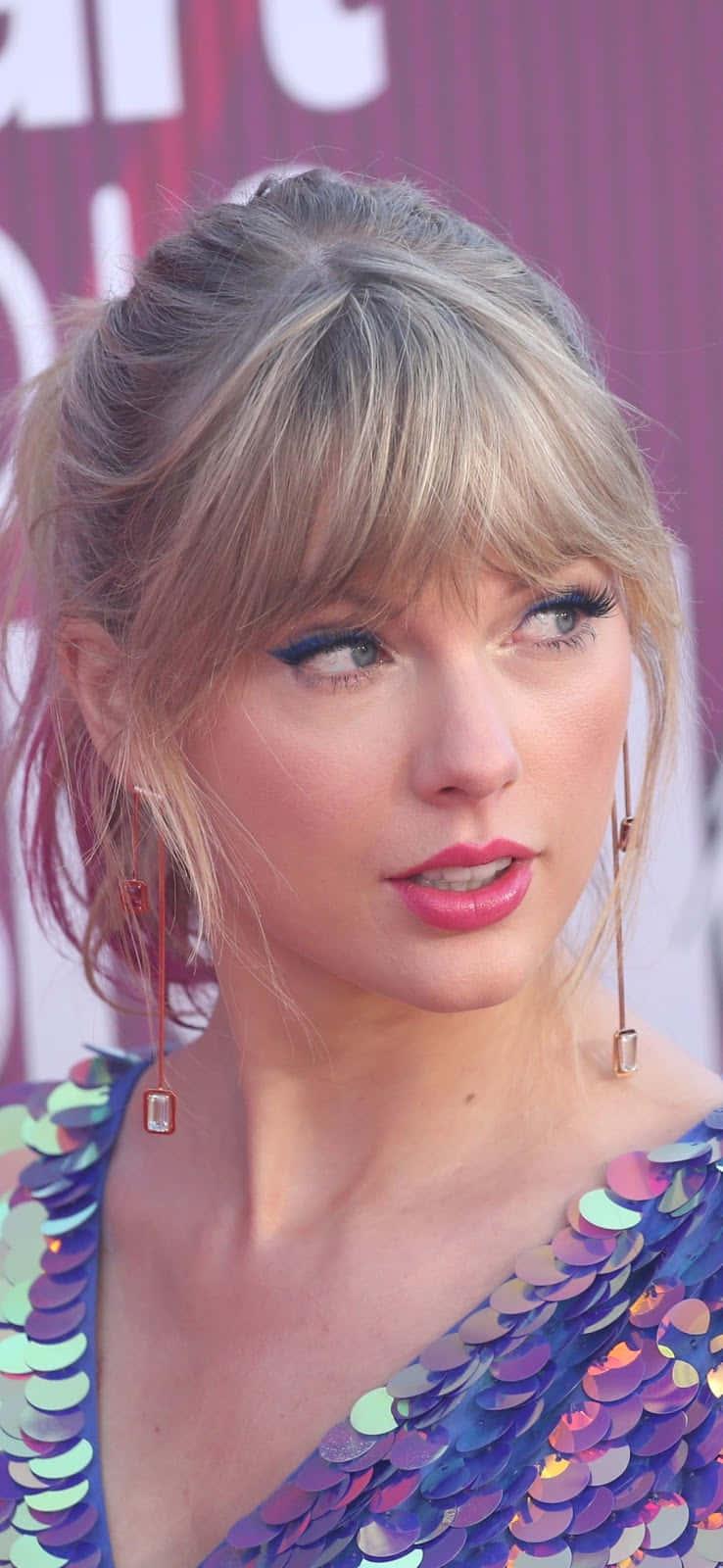Taylor Swift is on top of the world! — 738x1600 wallpaper