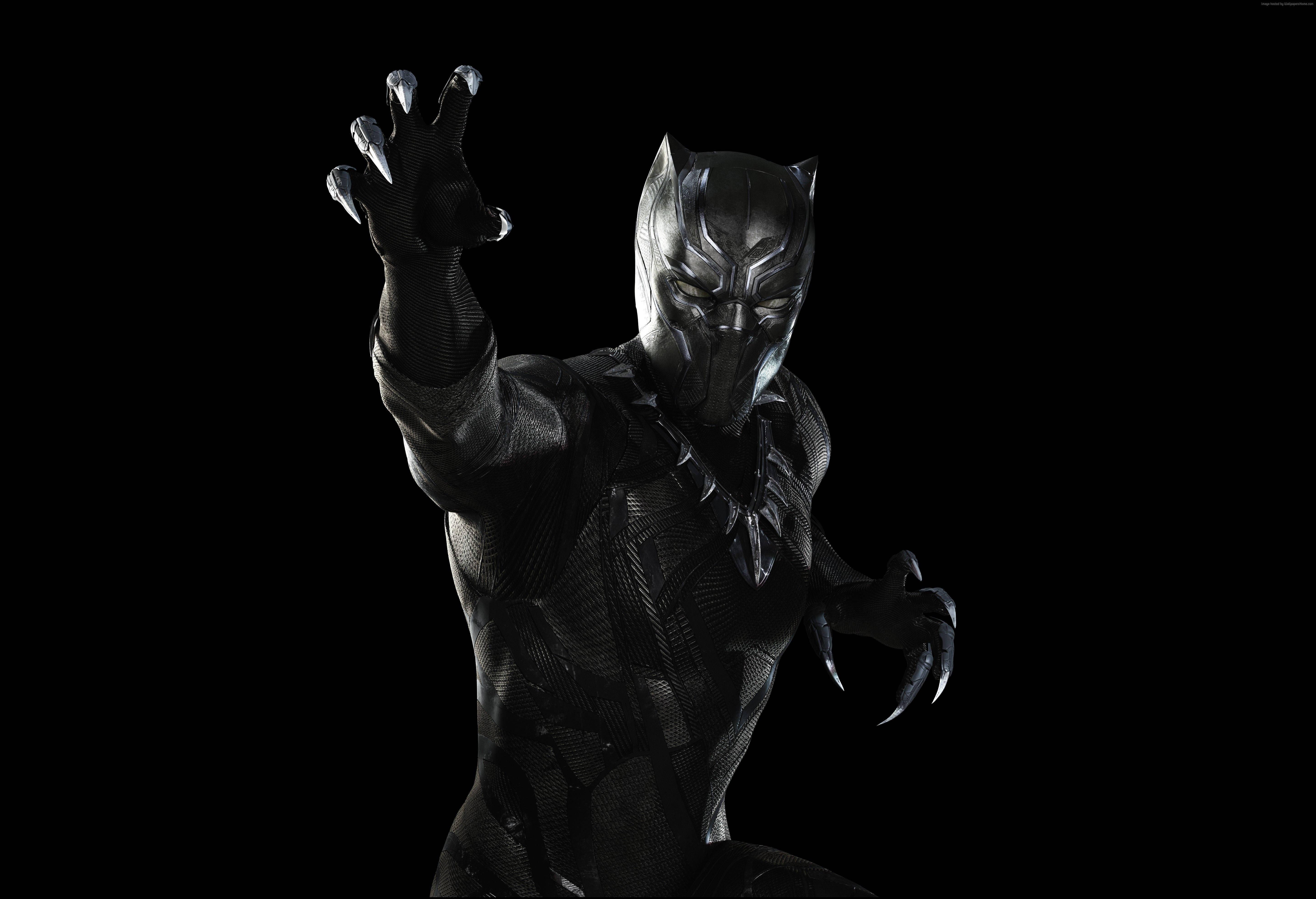 T'Challa suits up as the Black Panther — 5782x3952 wallpaper