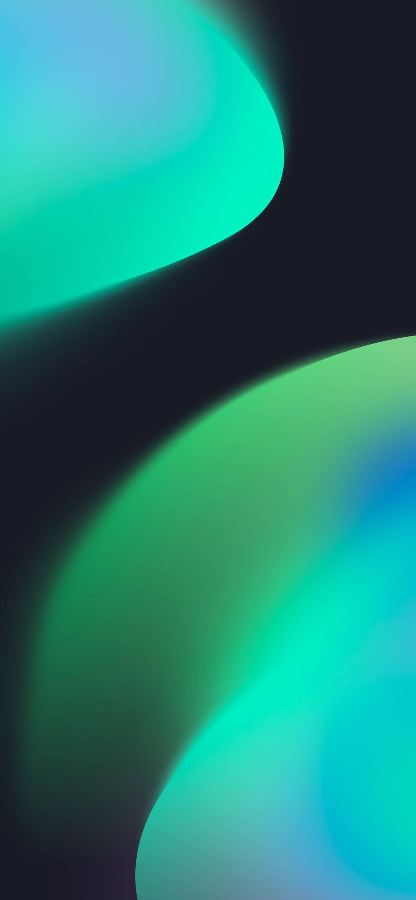 Teal Concept Ios 16 — 1420x3073 wallpaper